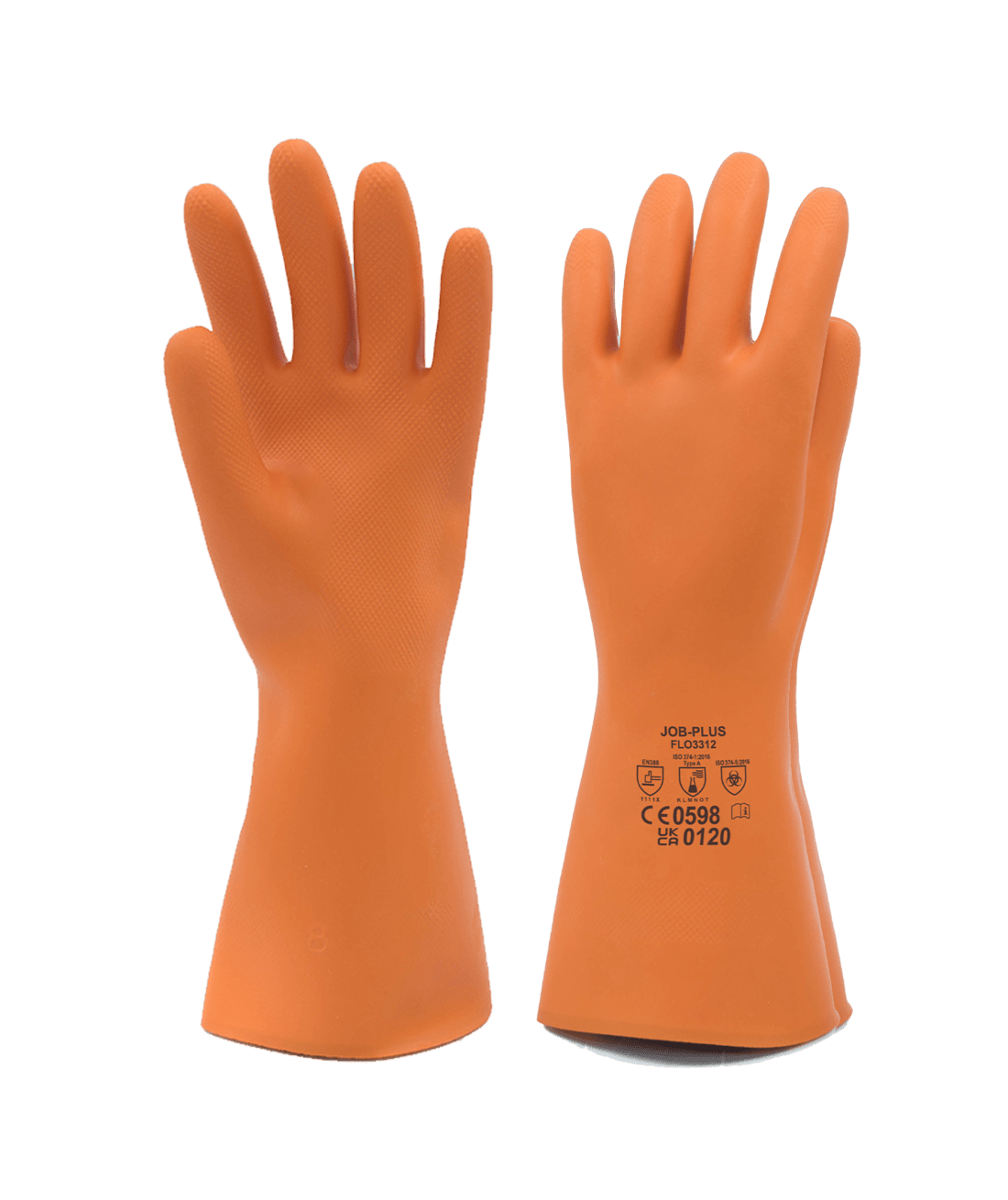 FLO3312 Heavy Duty Rubber Gloves Nastah The Hand Protector
