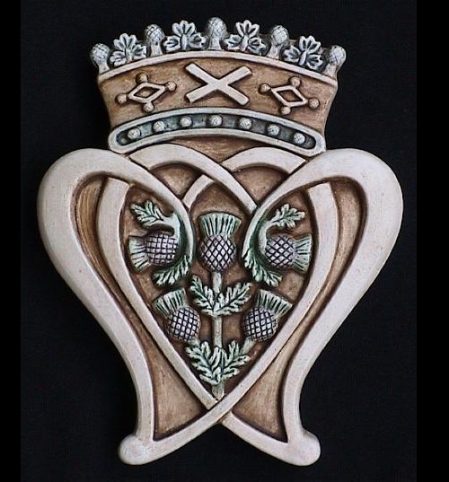 Scottish Luckenbooth brooch Kaleidoscope effect