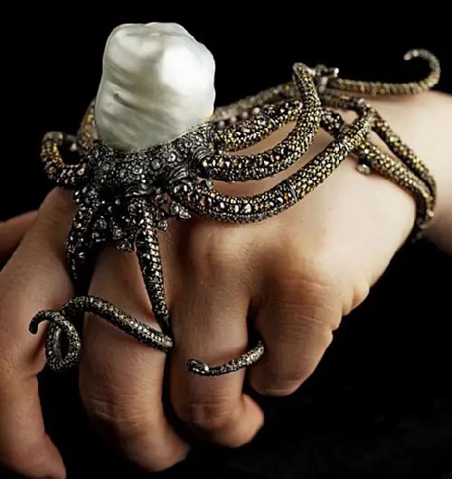 Bracelet Octopus Kaleidoscope effect