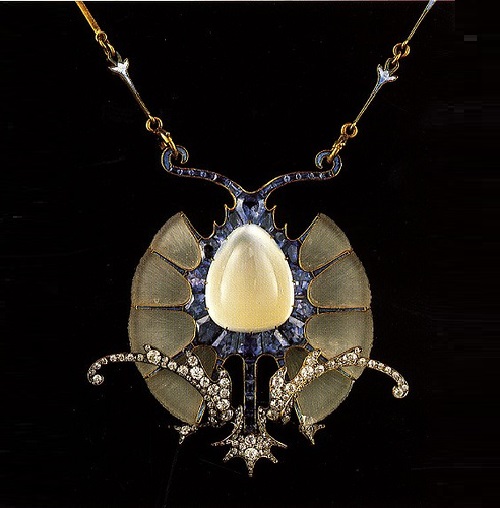 Rene Lalique Art Nouveau jewellery Kaleidoscope effect