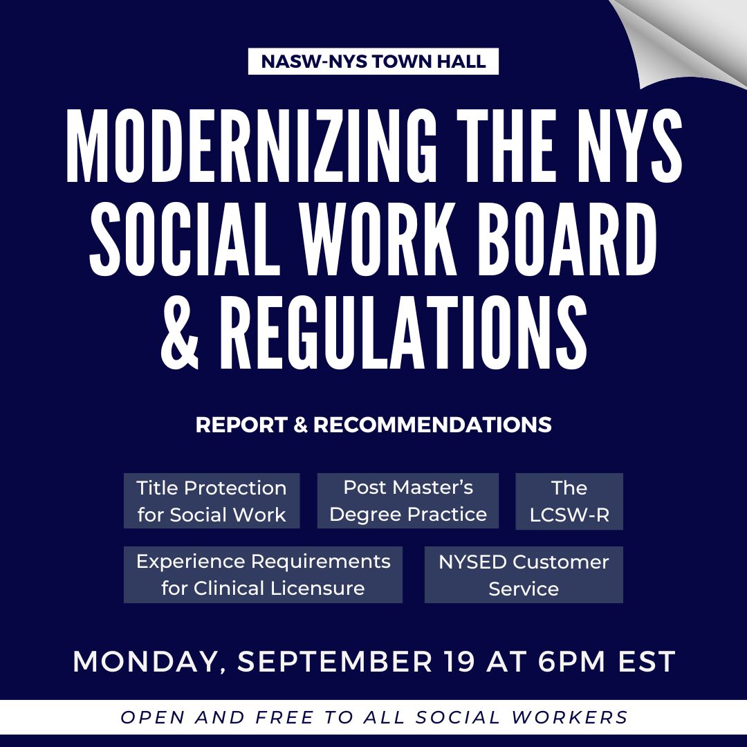 Modernizing New York’s Social Work Board and Regulations The Report