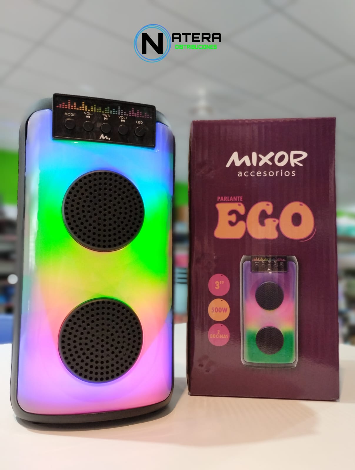 PARLANTE 3 X 2» EGO MIXOR (MODM004) NatCell