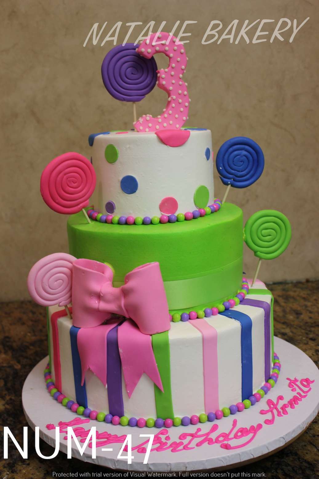 Birthday Cakes Natalie Bakery