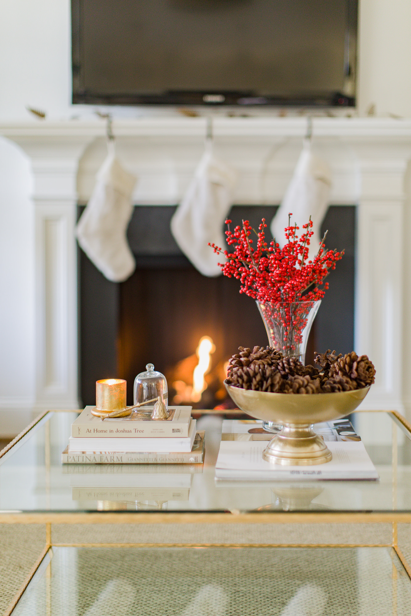 A Neutral and Gold Holiday Natalie Yerger