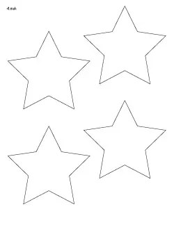 25+ Free Printable Star Templates (& extra large star pattern!) - The