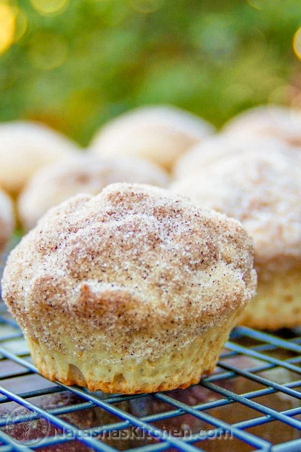 French Breakfast Muffins Recipe Natasha's Kitchen