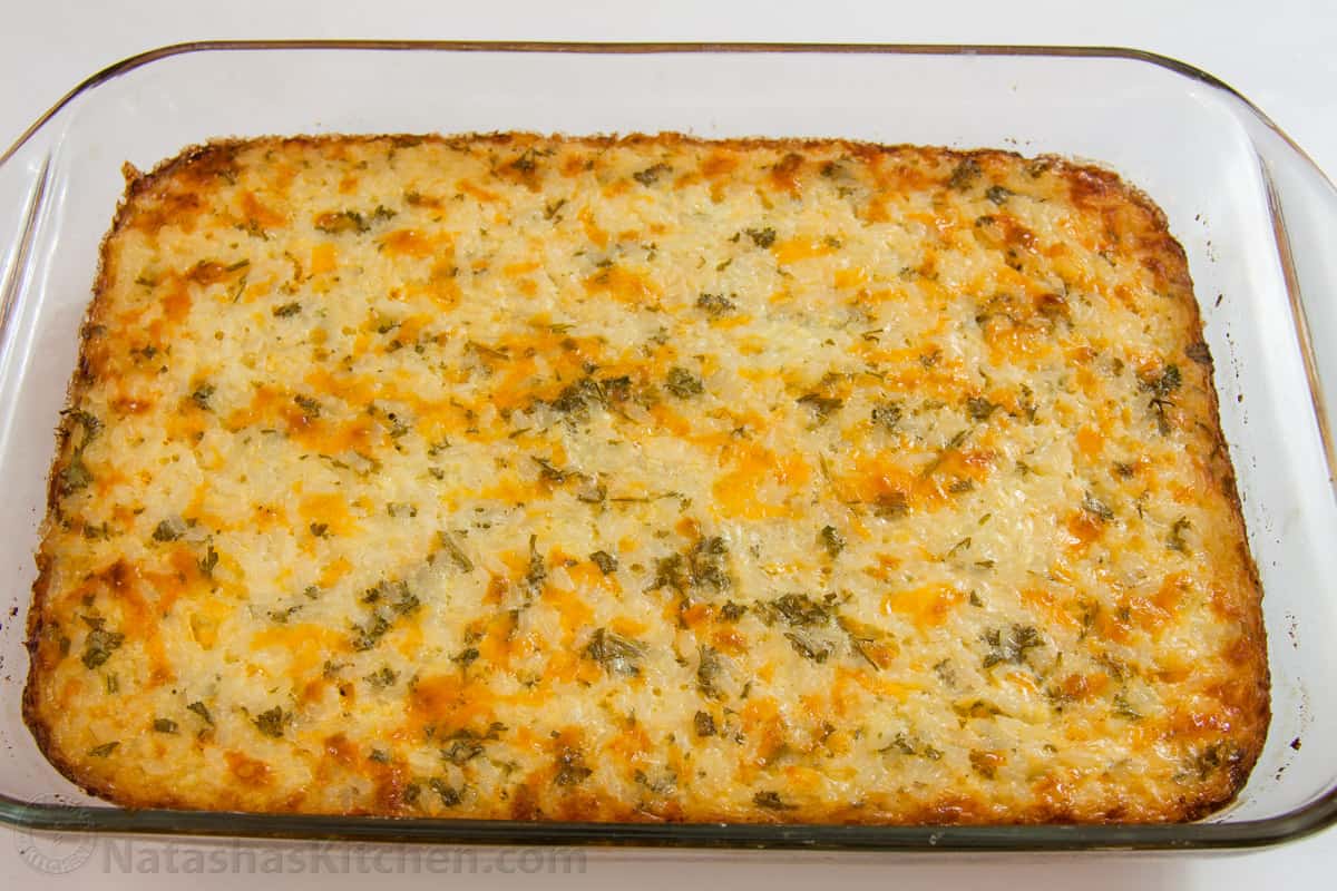 Parsley Rice Casserole Recipe Natasha's Kitchen