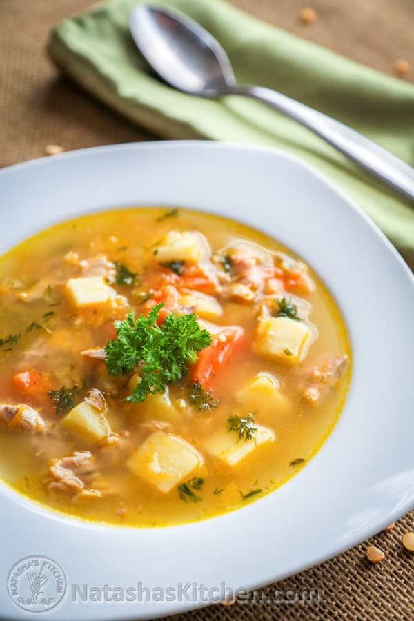 Mom's Split Pea Soup Recipe Natasha's Kitchen