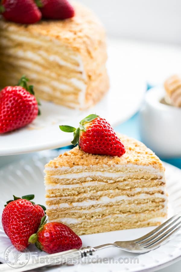 8Layer Honey Cake Recipe (Medovik)
