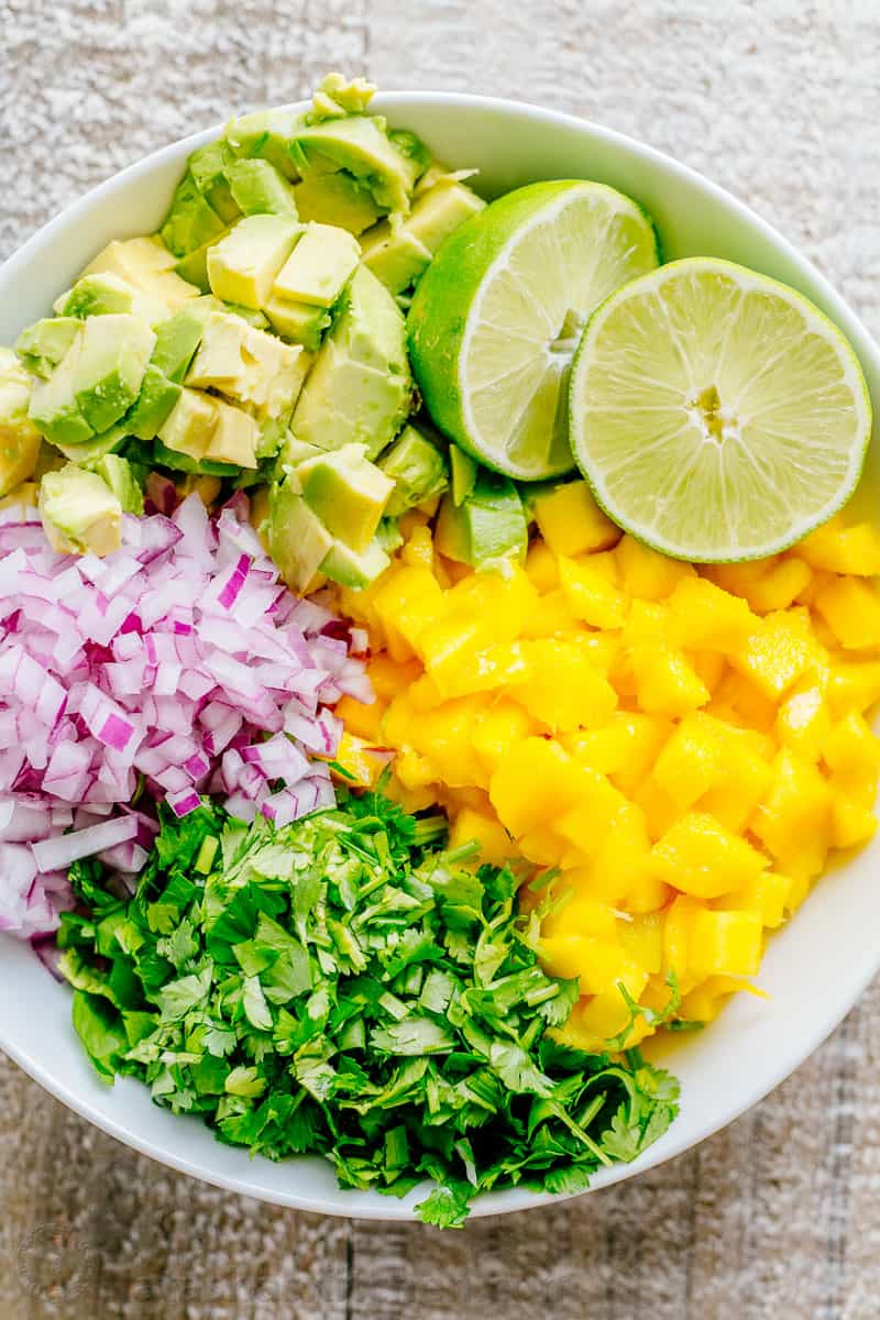 Mango Salsa with Avocado