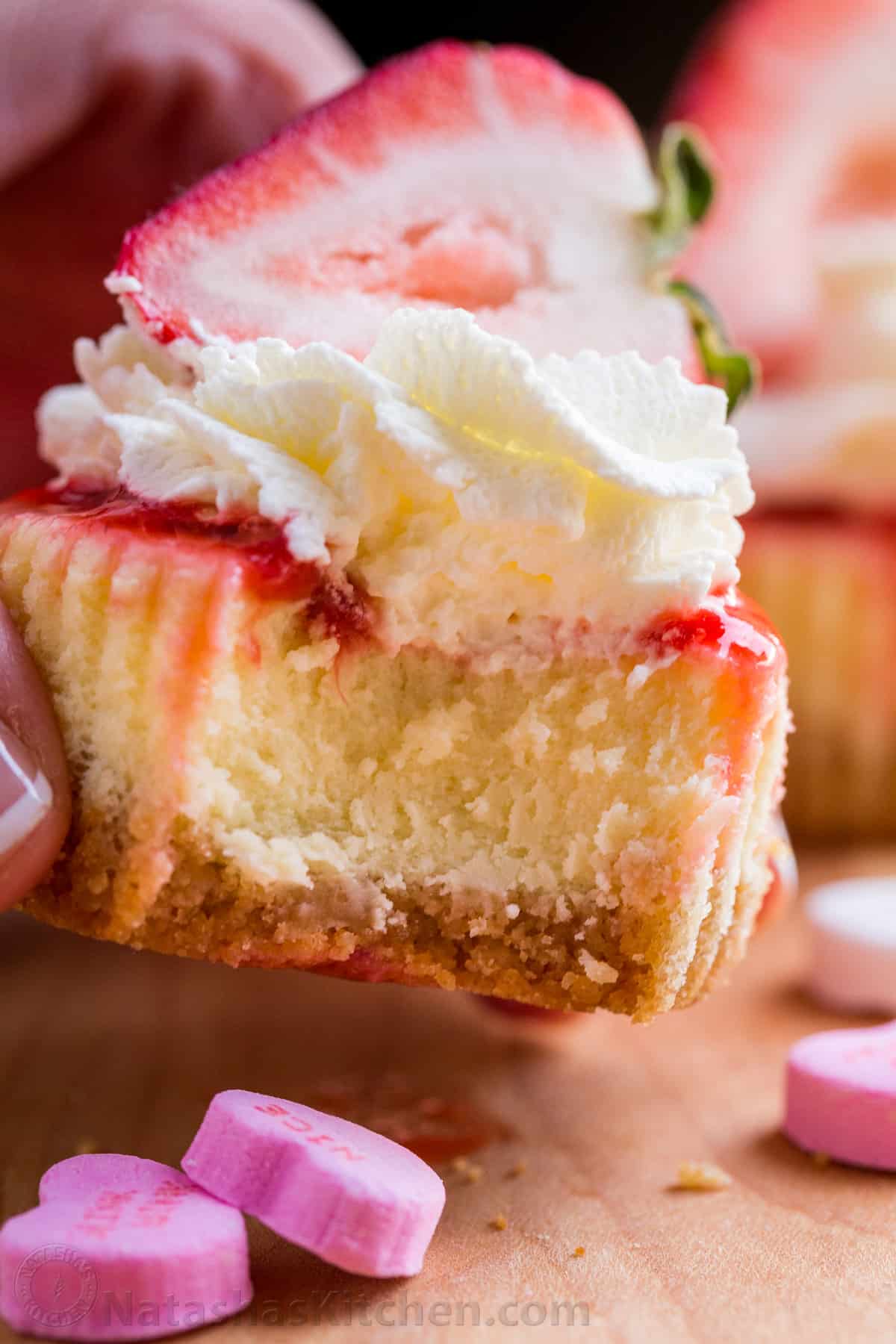 Mini Strawberry Cheesecakes Recipe