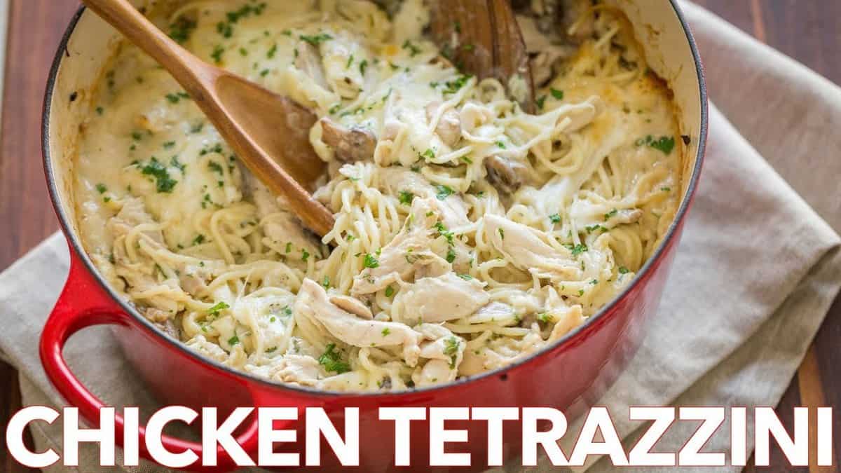 Chicken Tetrazzini Recipe (VIDEO)