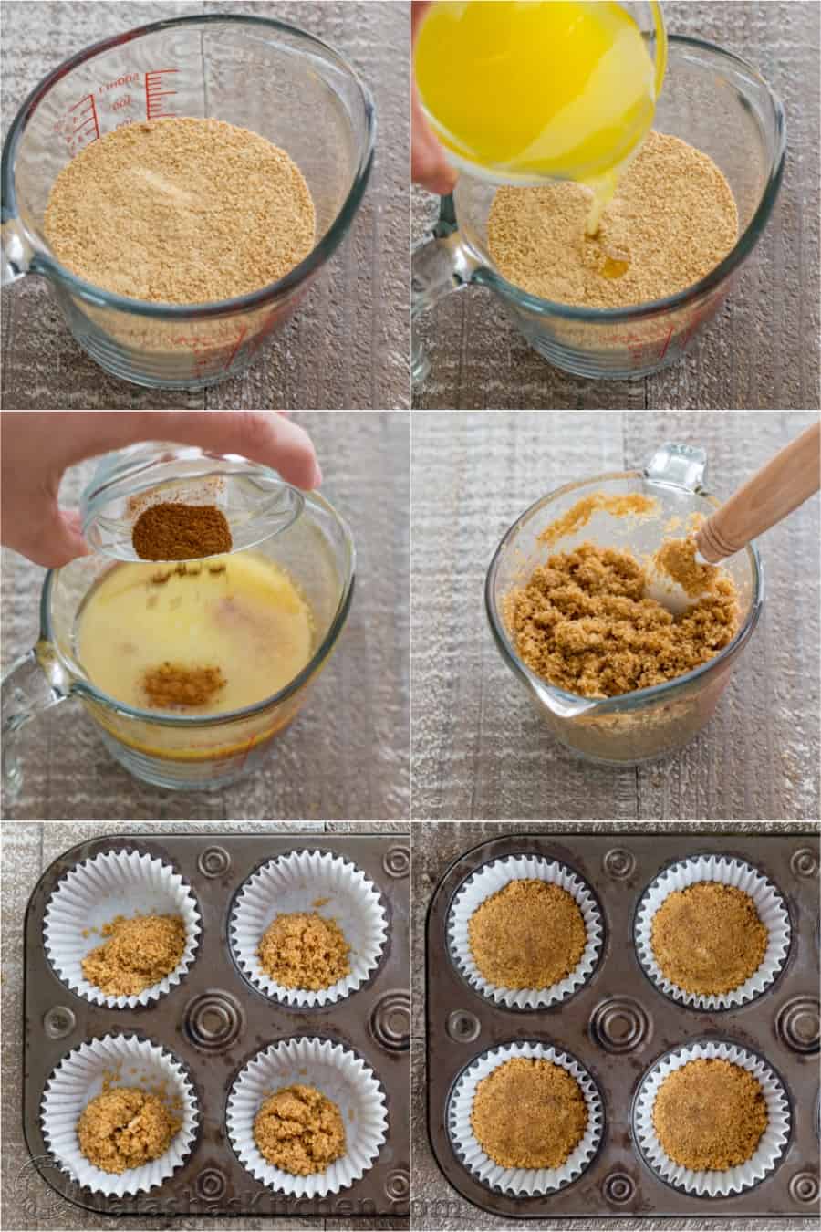 Mini Cheesecakes with Caramel Sauce (VIDEO)