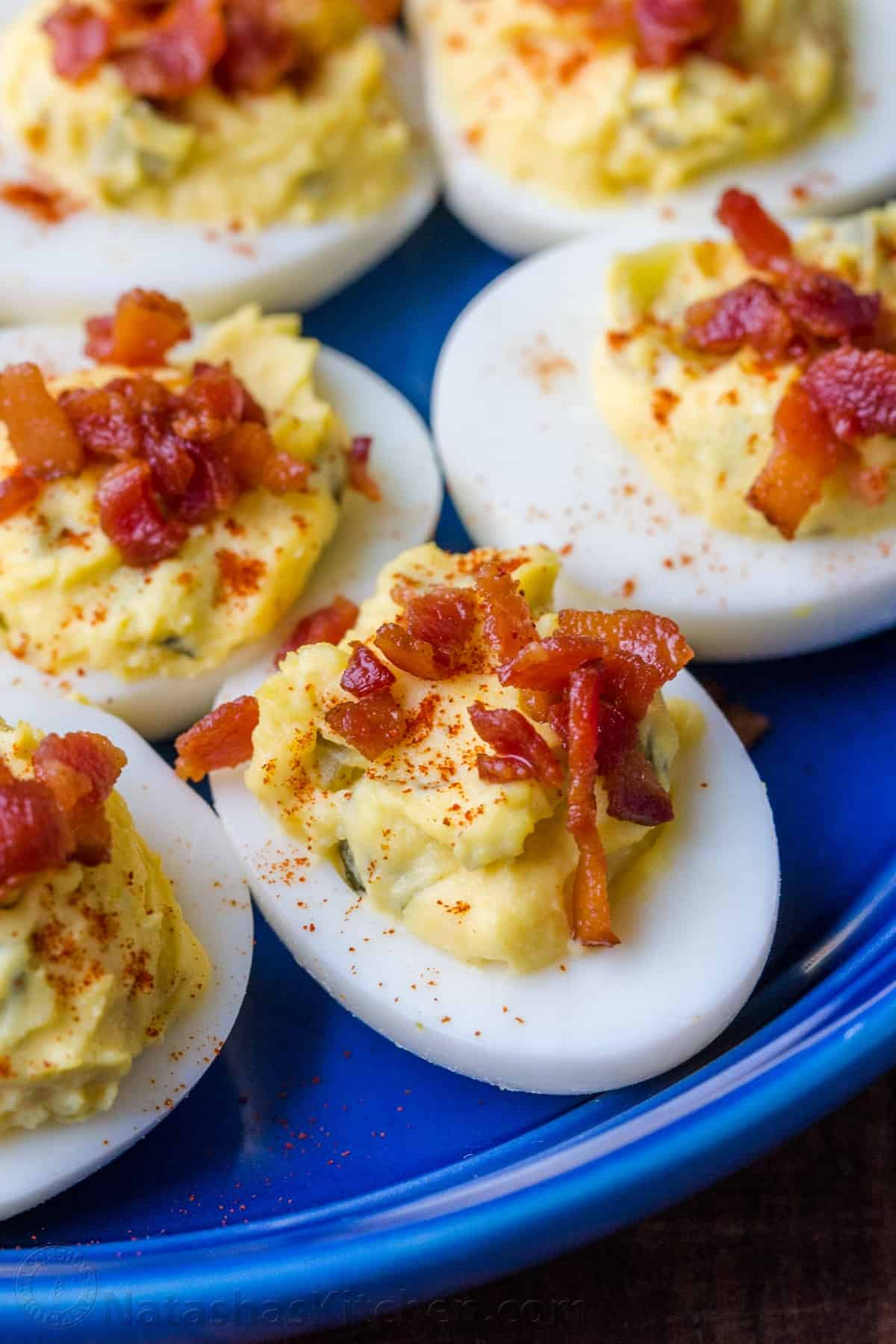 BestEver Deviled Eggs with Bacon
