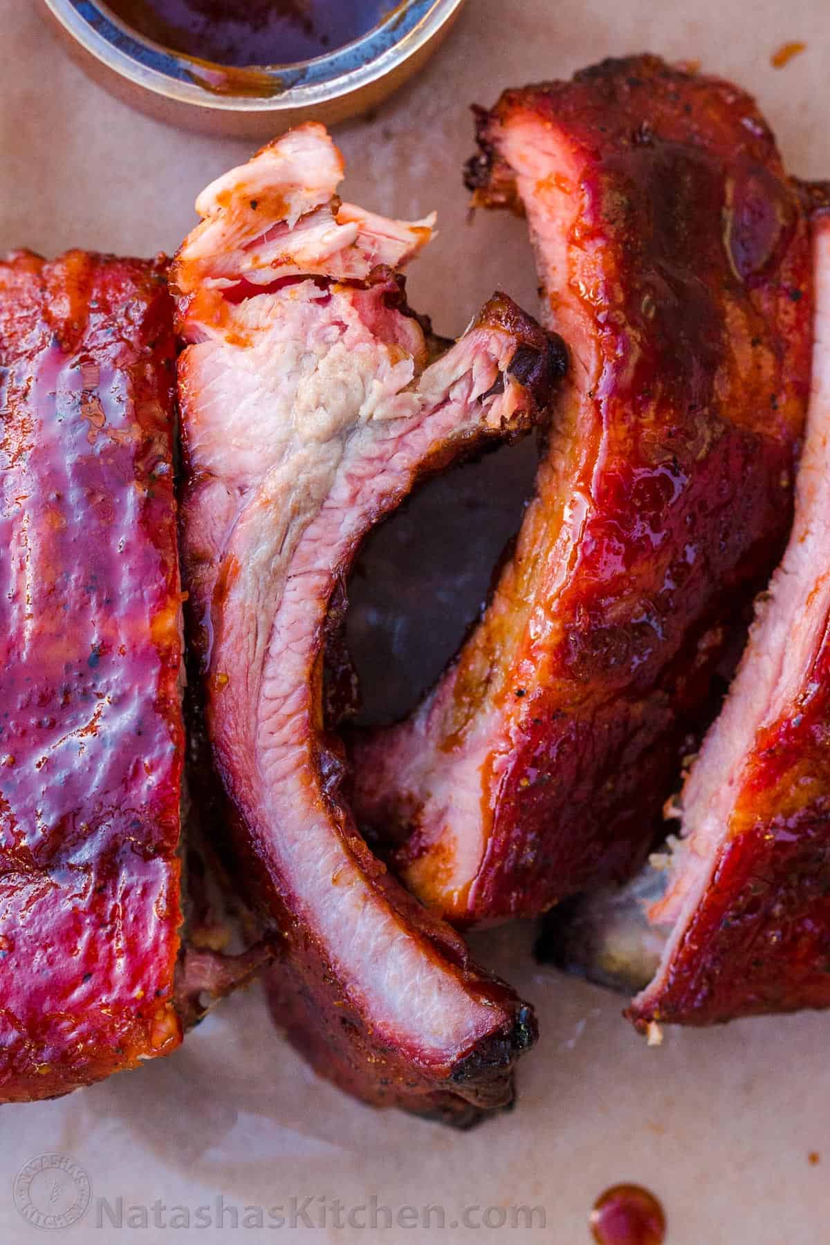 Smoked Ribs with the Best Glaze