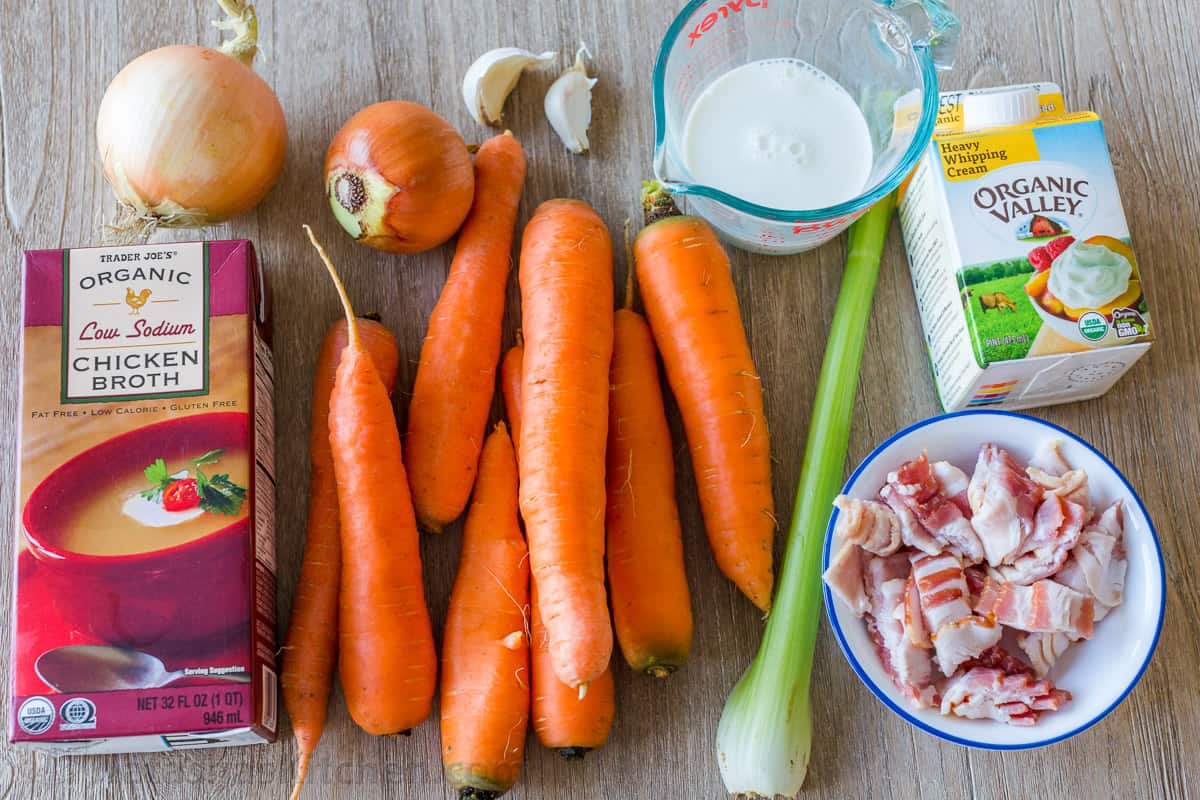 Creamy Carrot Soup Recipe