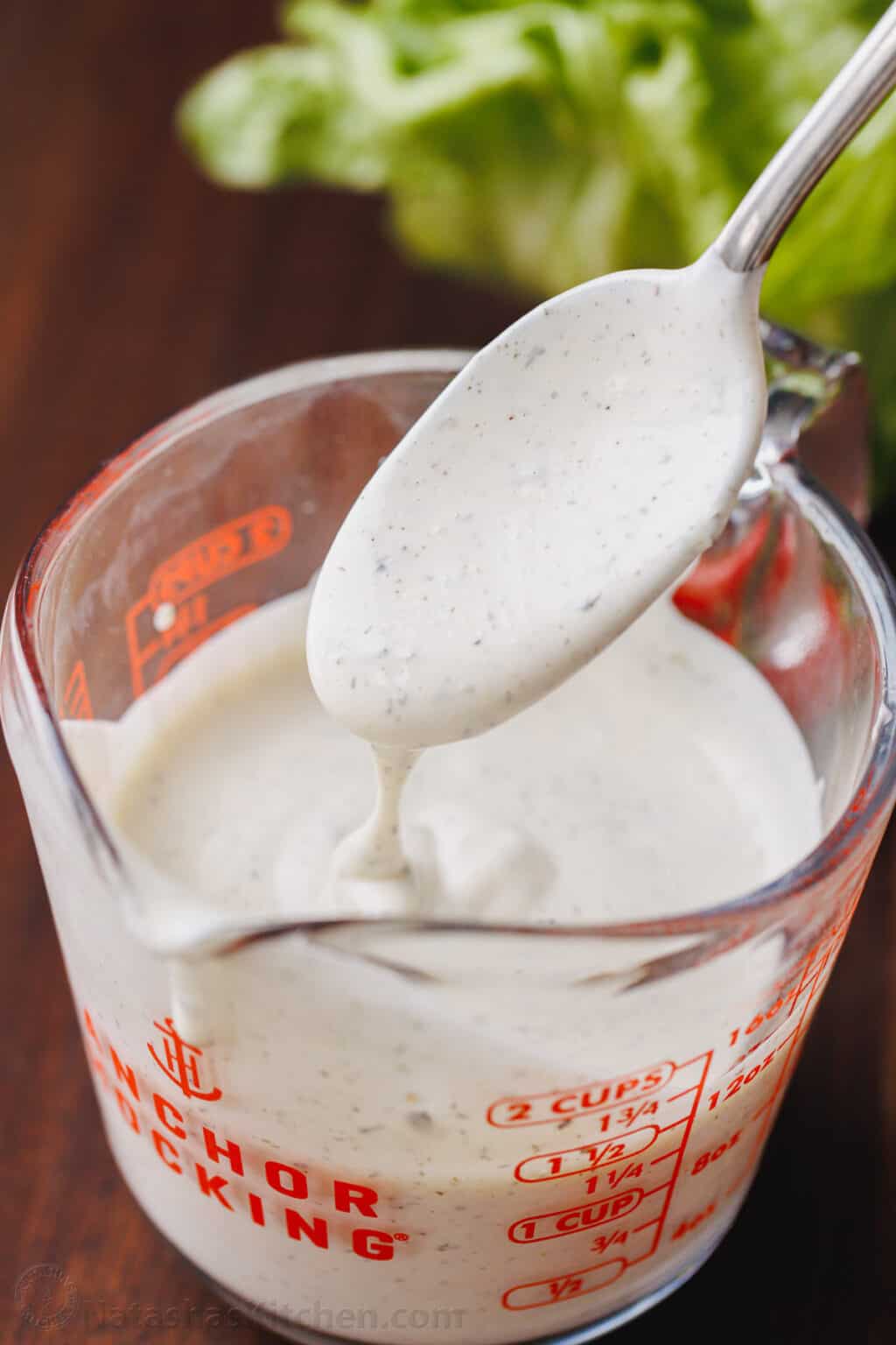 Homemade Ranch Dressing (VIDEO)