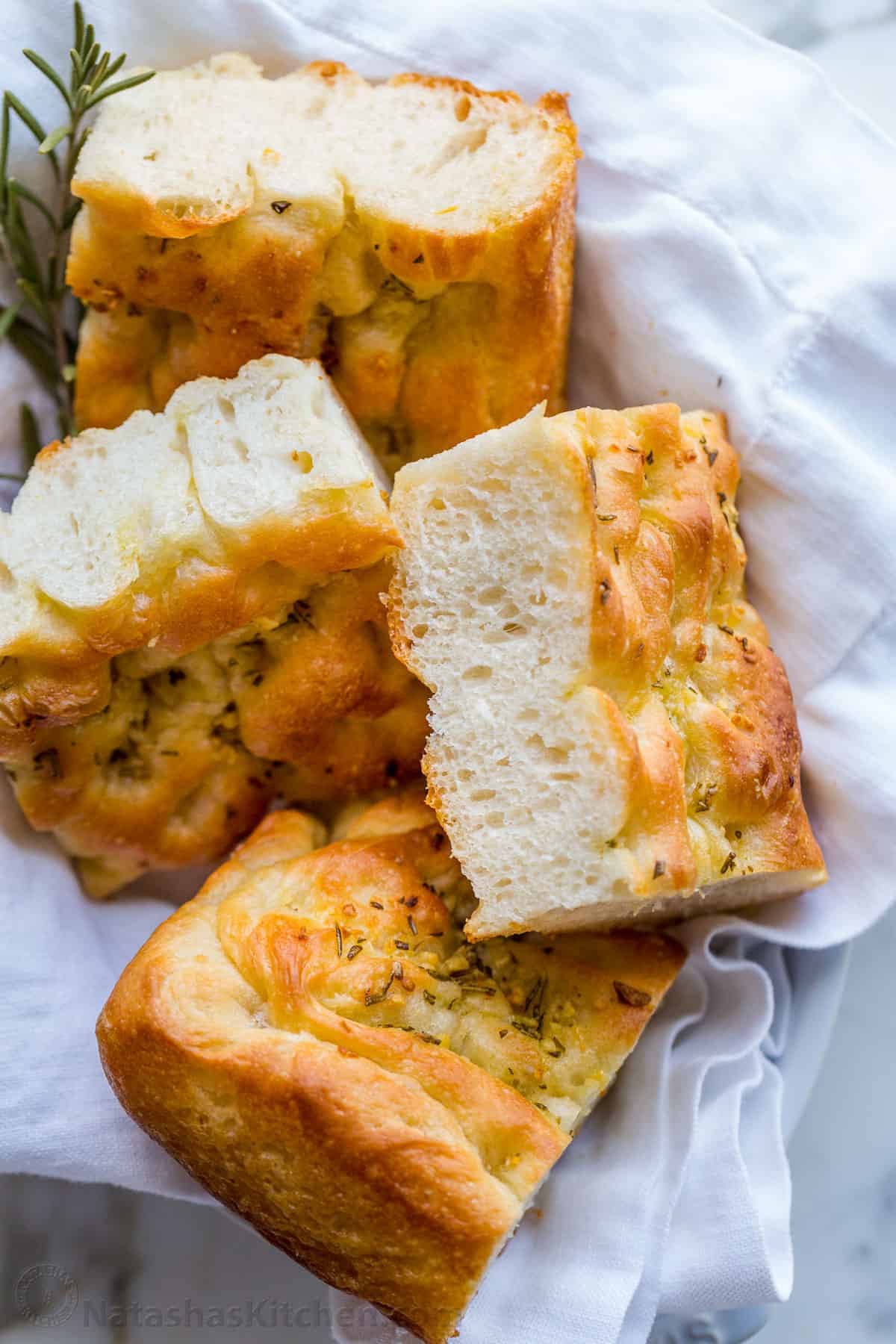 Focaccia Bread Recipe (VIDEO)