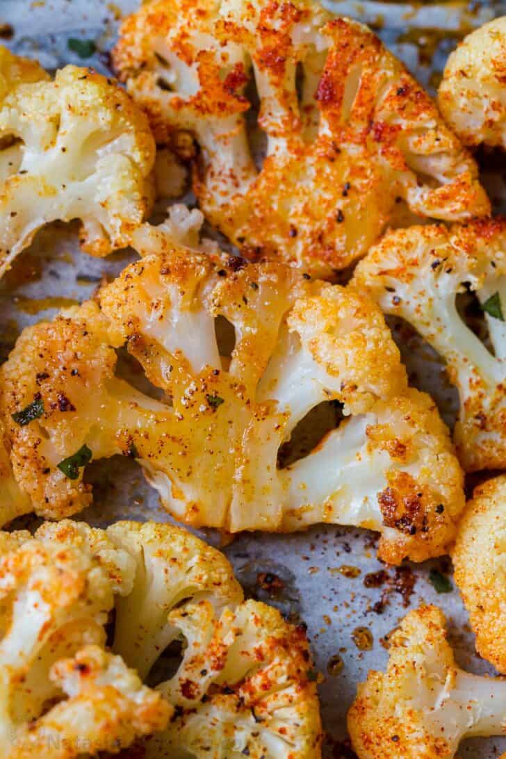 Easy Roasted Cauliflower Recipe