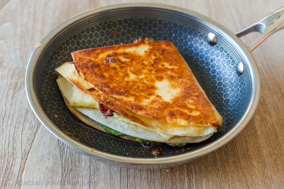 Tortilla Breakfast Wrap (TikTok Tortilla Fold)