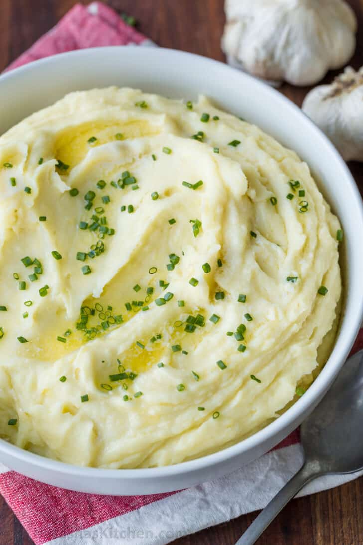 Garlic Mashed Potatoes Recipe (VIDEO)