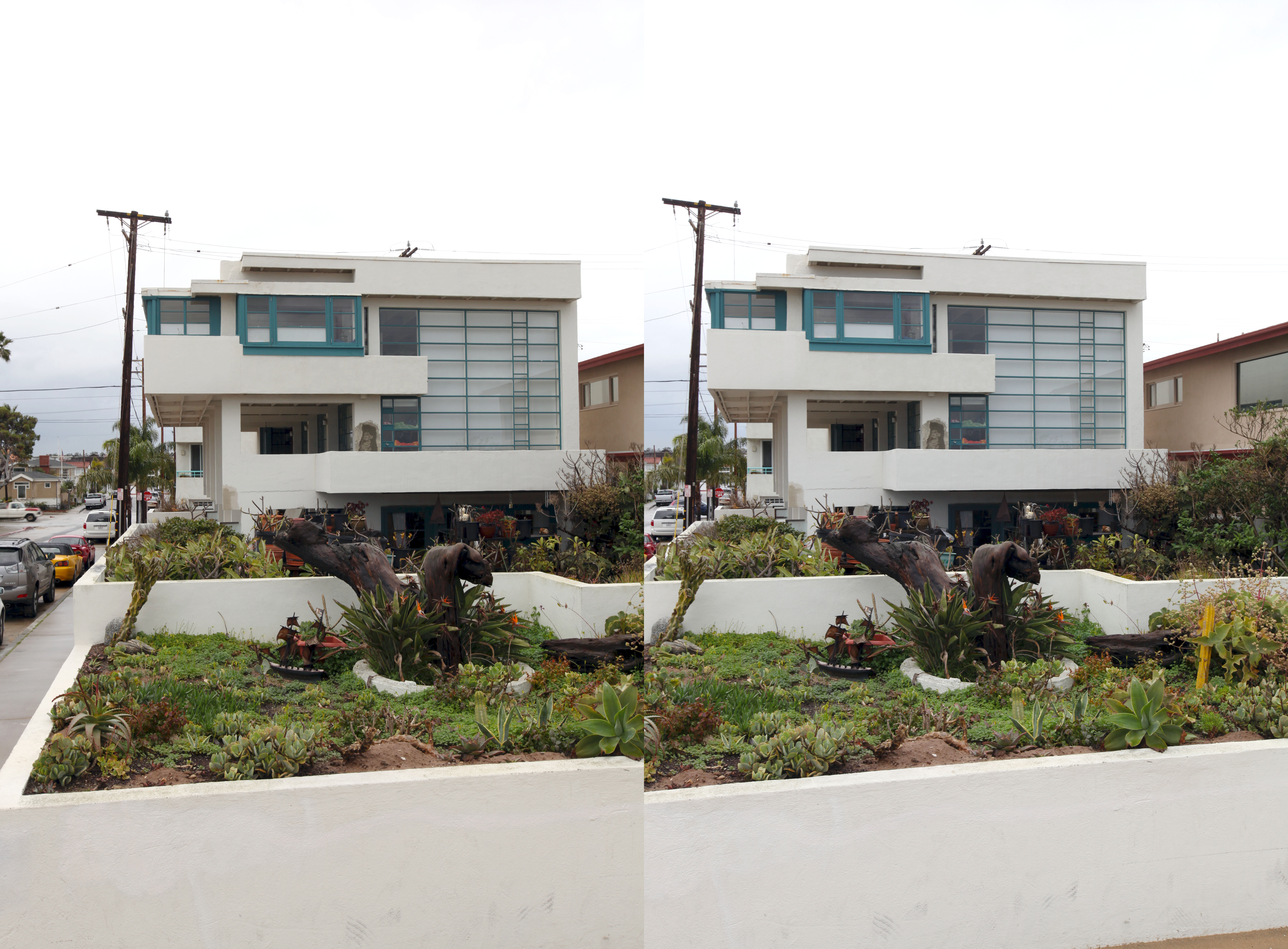 Yet More Stereoscopic Views of Schindler’s Lovell Beach House Nat Chard