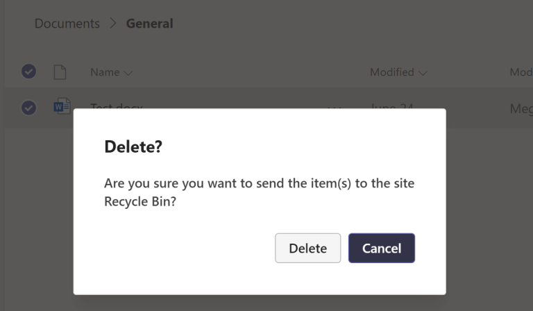How To Restore A File Deleted From A Microsoft Teams Channel 