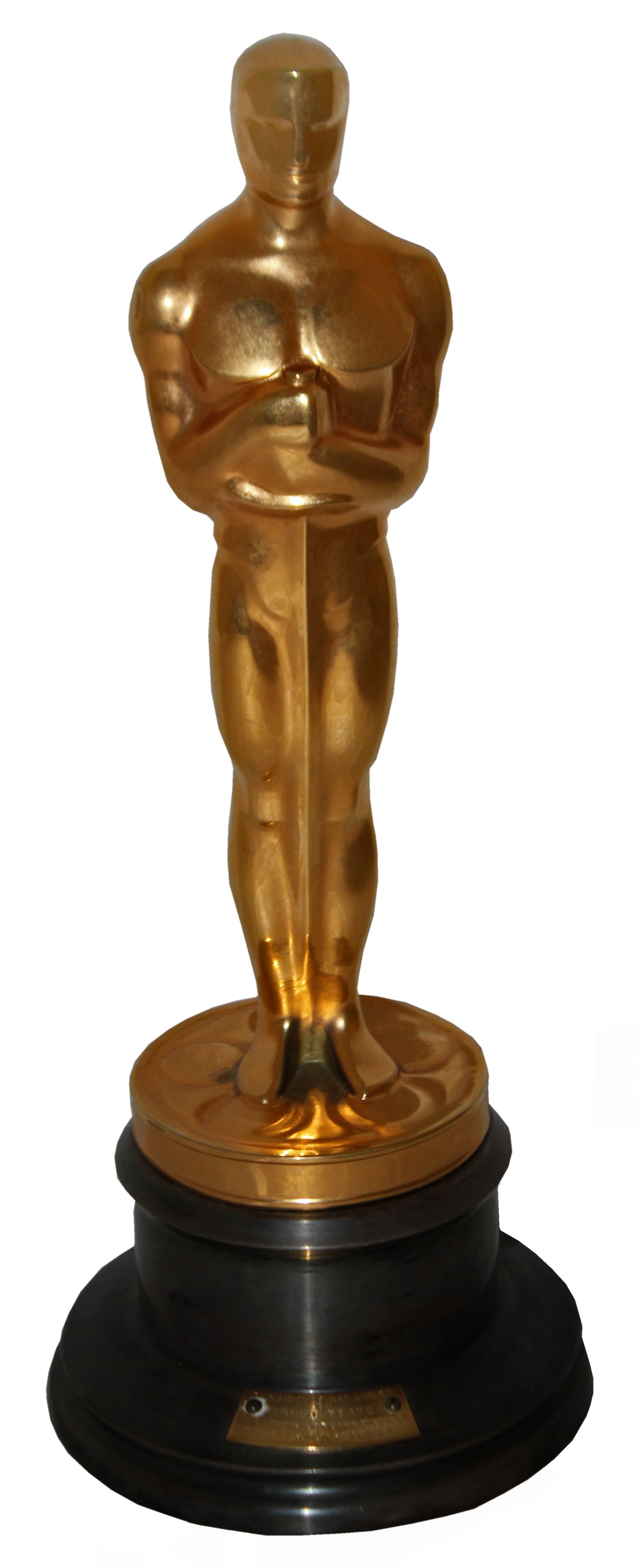 Lot Detail Oscar Statue Awarded to Ernst Fegte for Best Art Direction