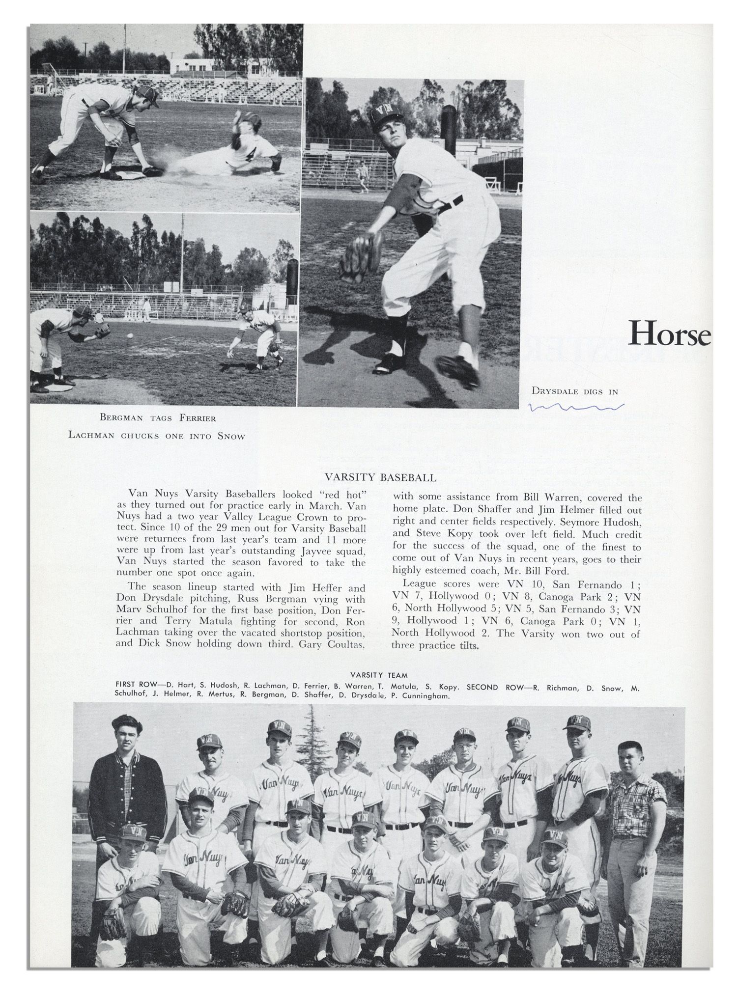 Lot Detail Senior High School Yearbook Signed by Robert