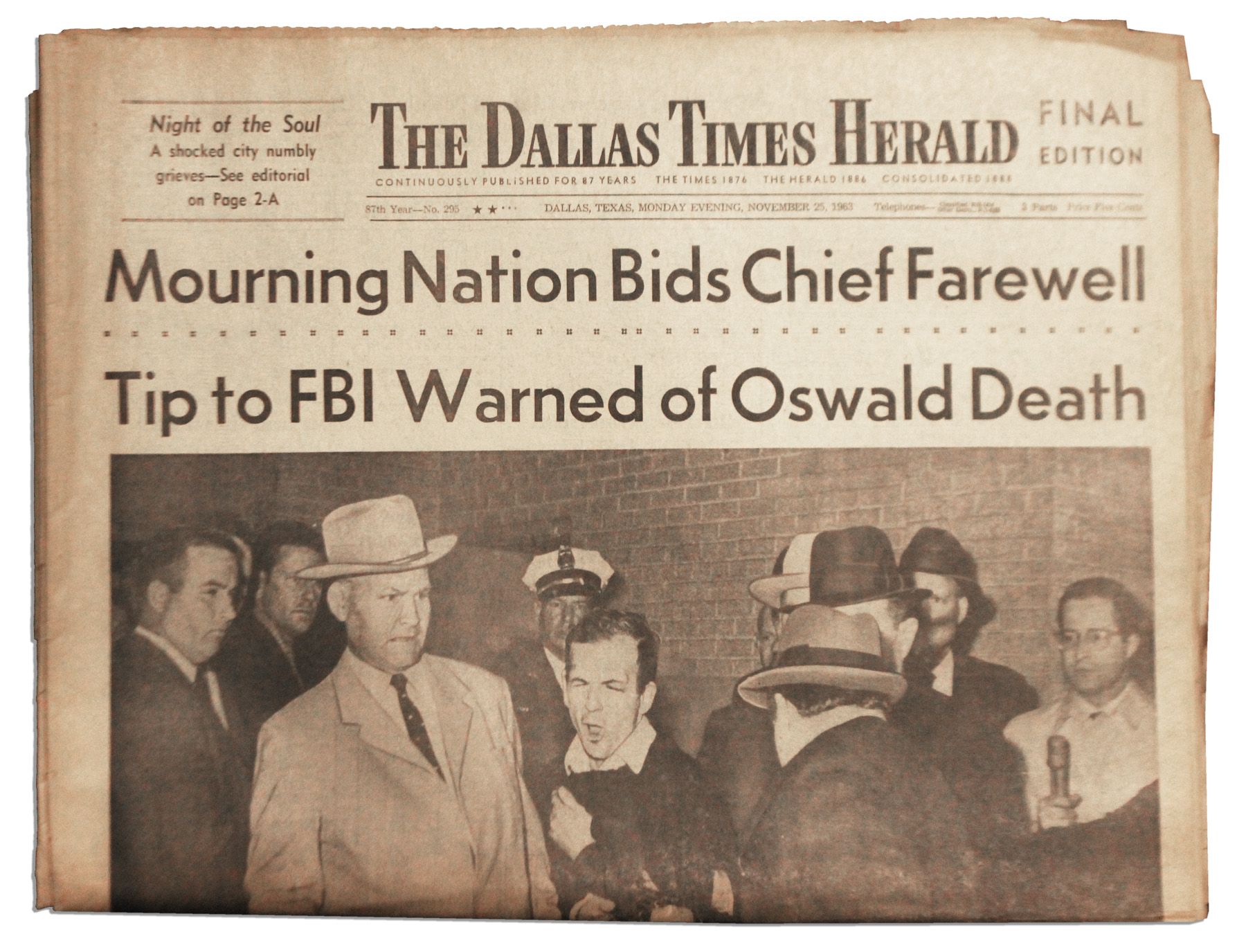 Lot Detail JFK Assassination Newspaper ''The Dallas Times Herald