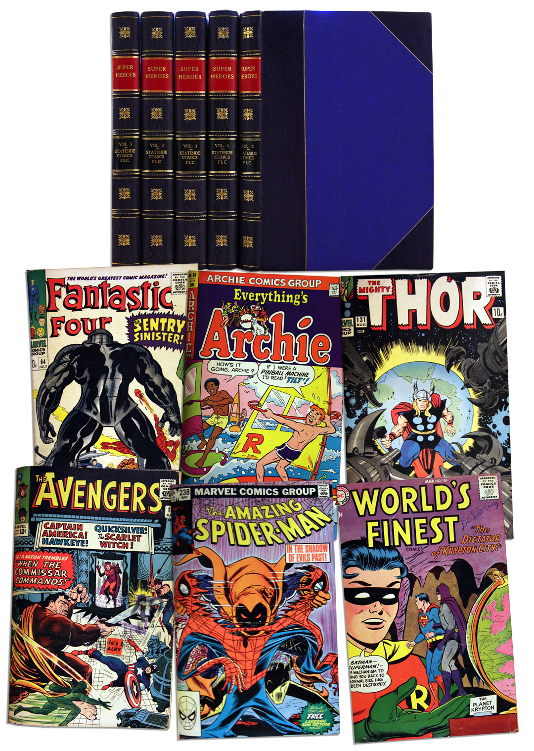 Lot Detail Fantastic Set of 53 Comic Books Including Batman