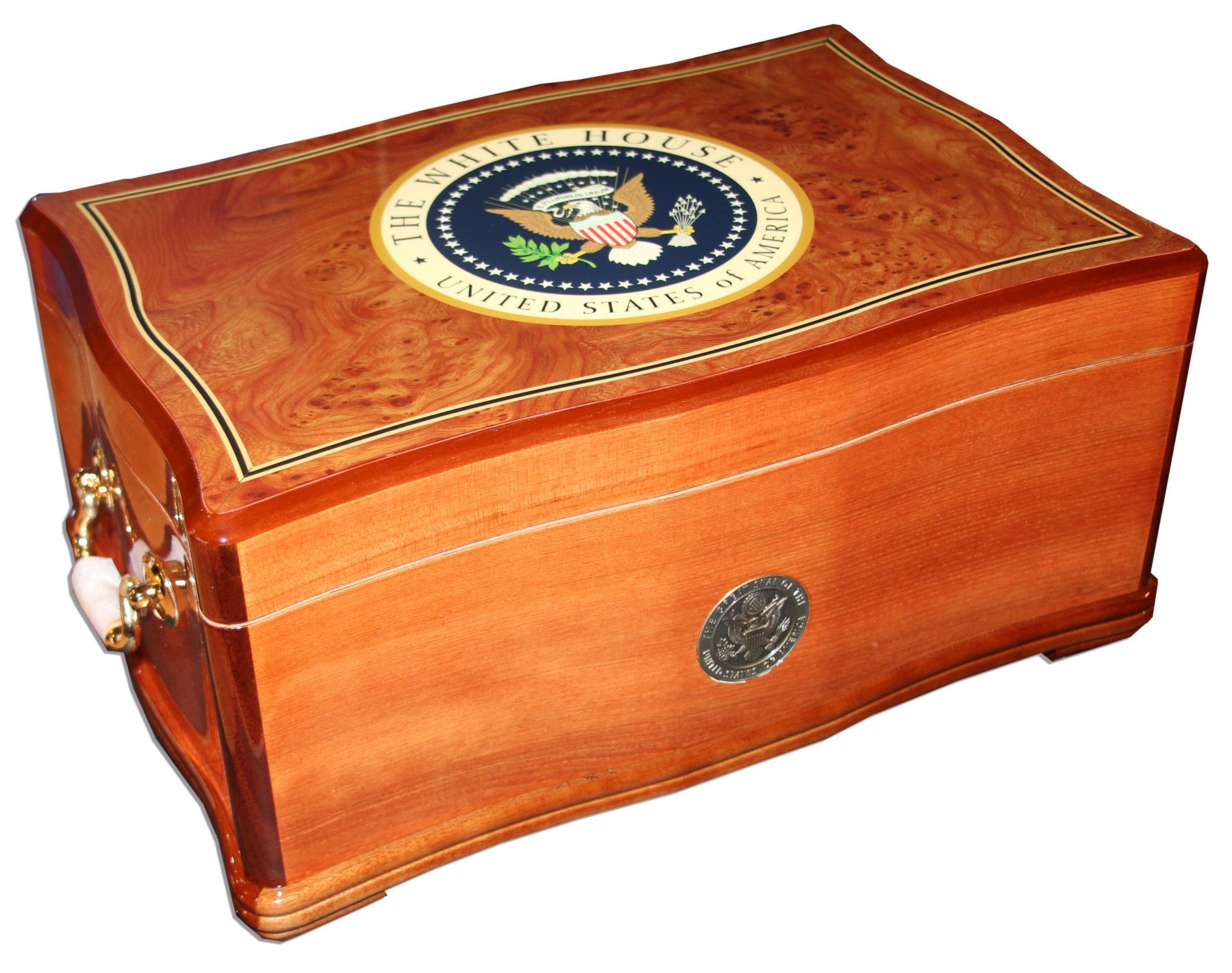 Lot Detail Handsome Limited Edition White House Humidor in Fine Condition