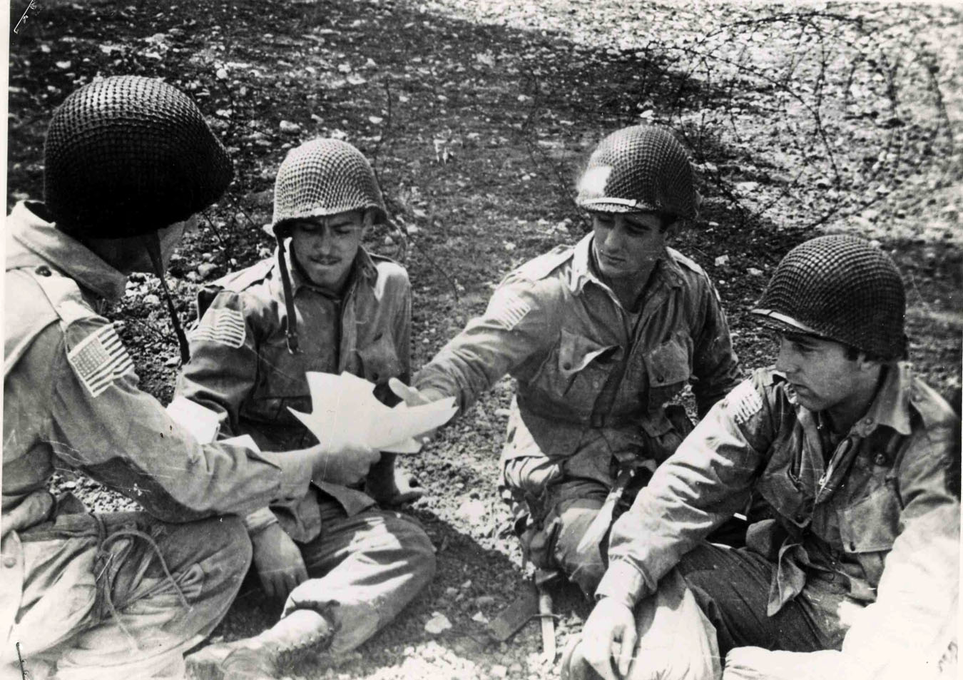 Lot Detail Original World War II 10'' x 8'' Black and White Glossy