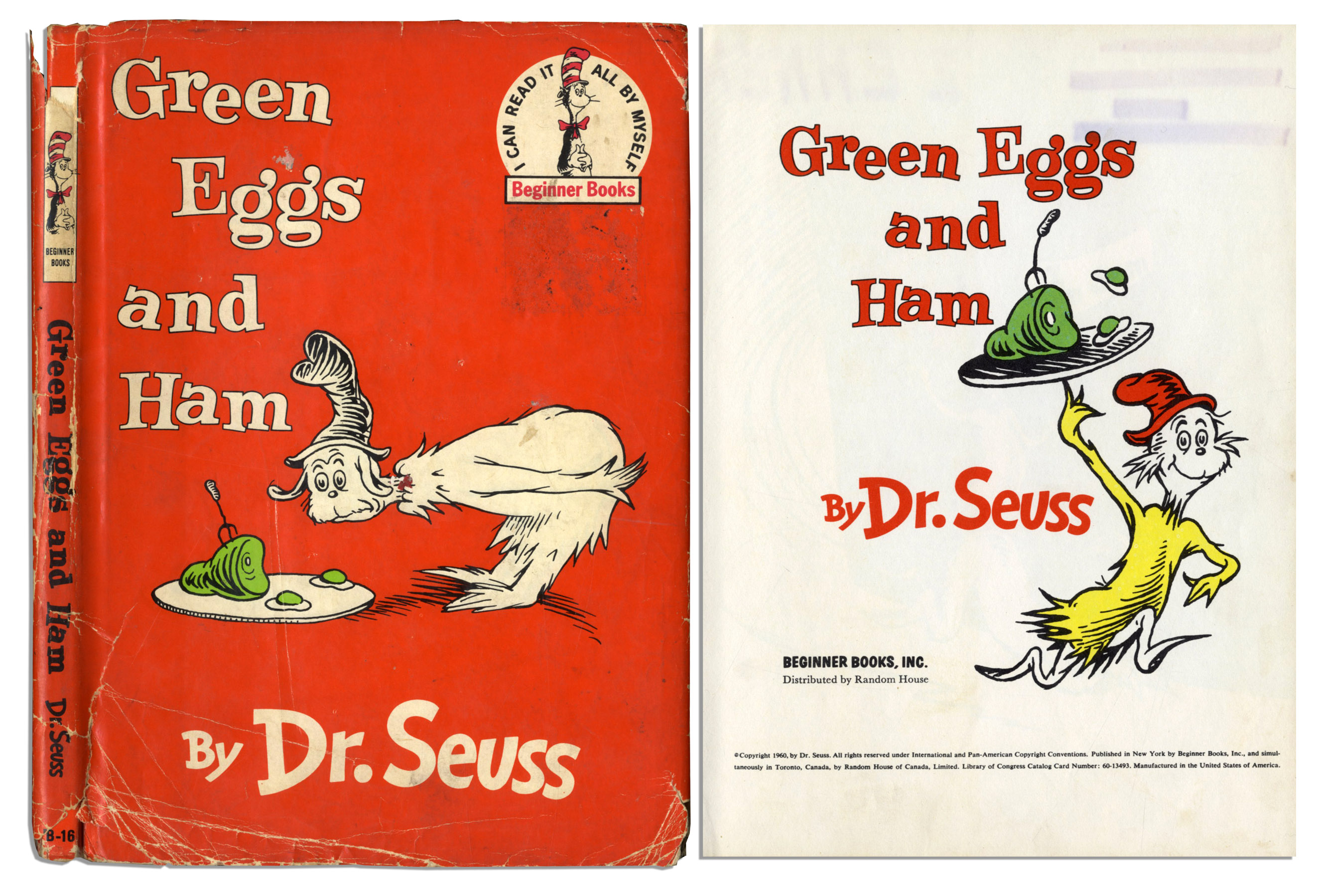 Lot Detail Scarce First Edition of Dr. Seuss' Beloved ''Green Eggs