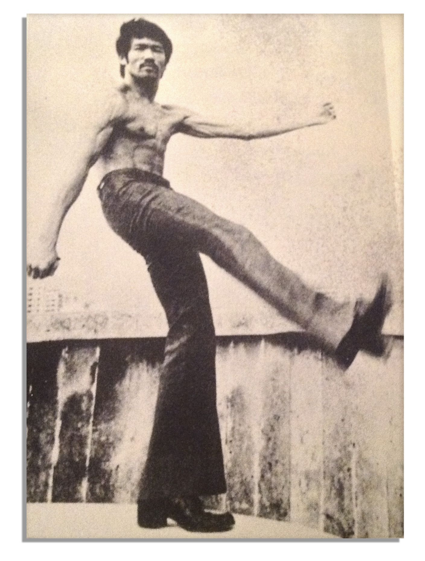 Lot Detail Bruce Lee Personally Worn & Owned Black Platform Shoes