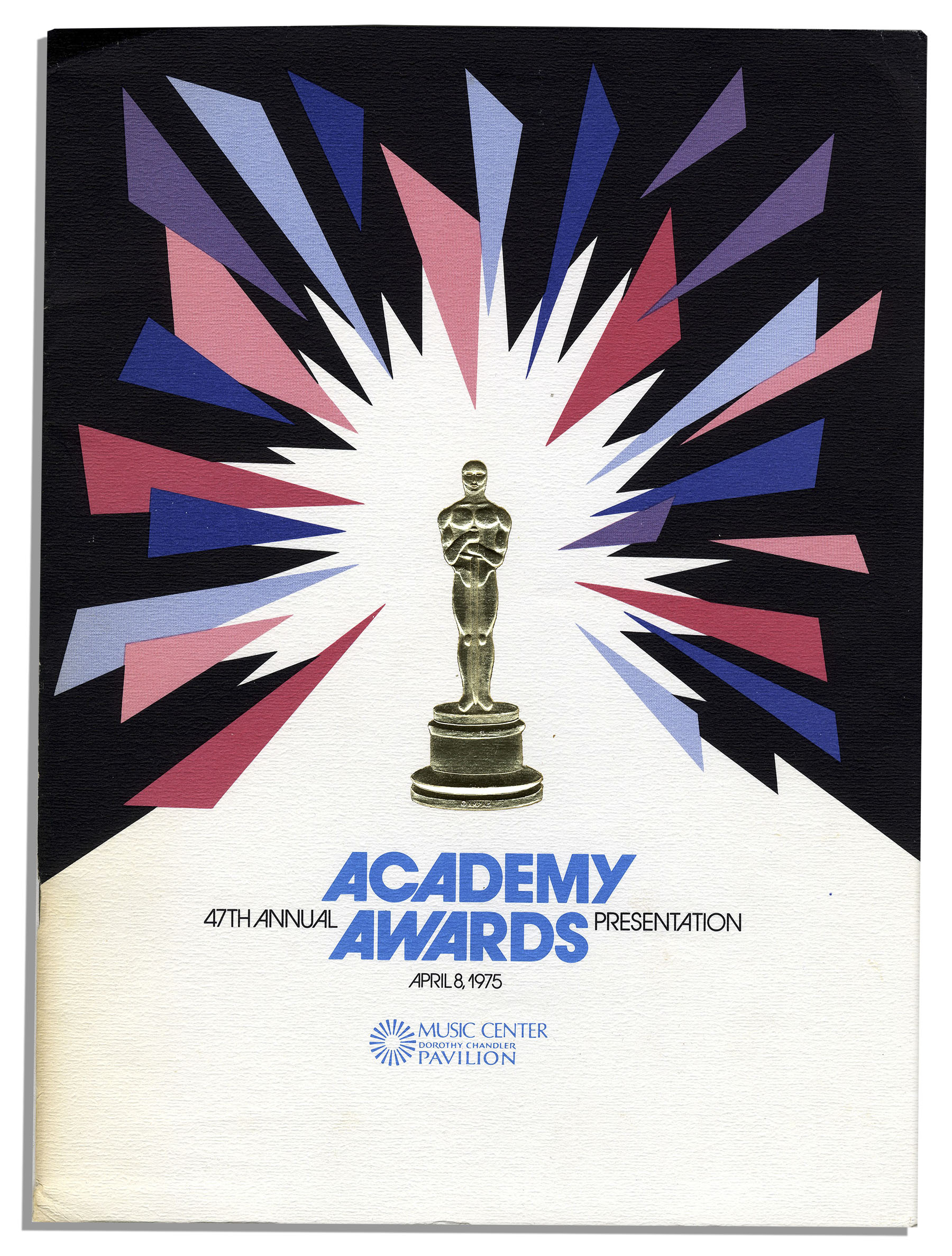Lot Detail Academy Awards Program Collection Five Programs