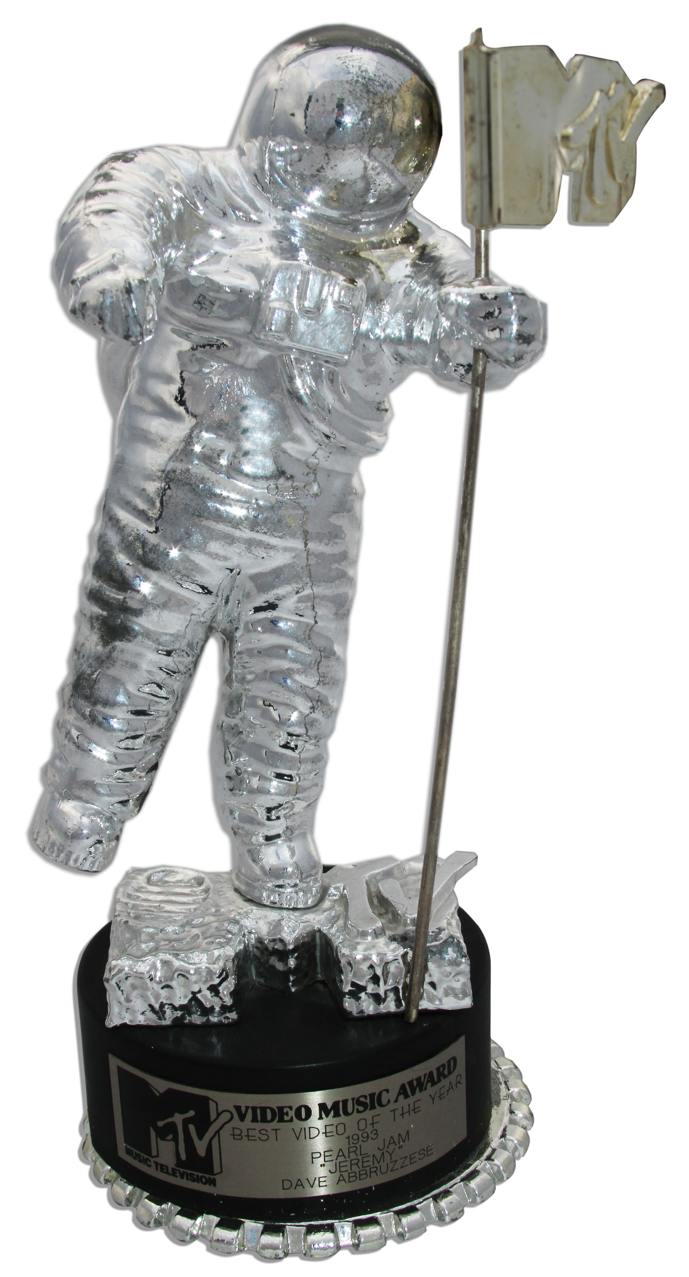 Lot Detail MTV Music Award For Video of The Year to Pearl Jam For