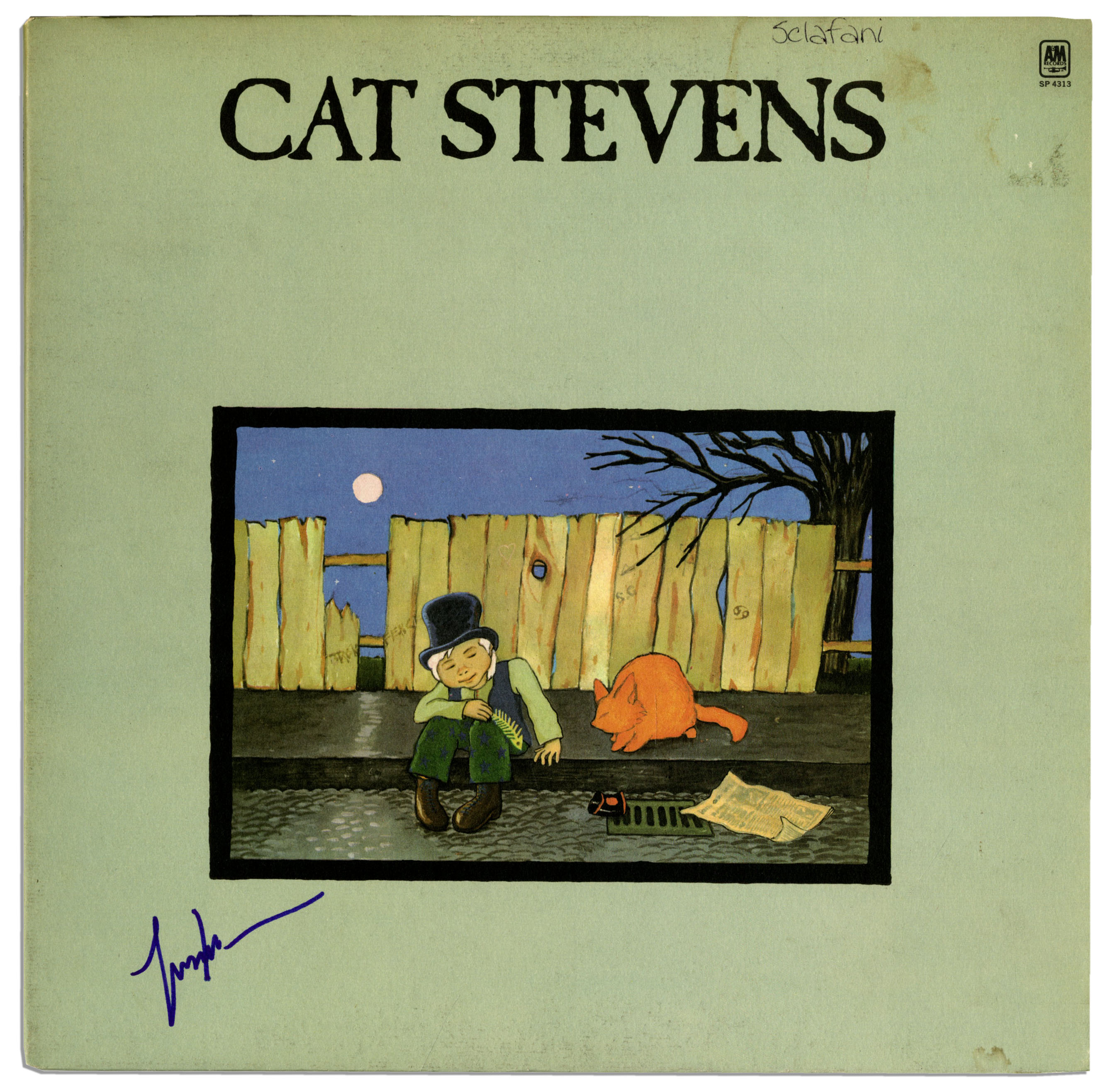 Lot Detail Cat Stevens Signed Teaser and the Firecat