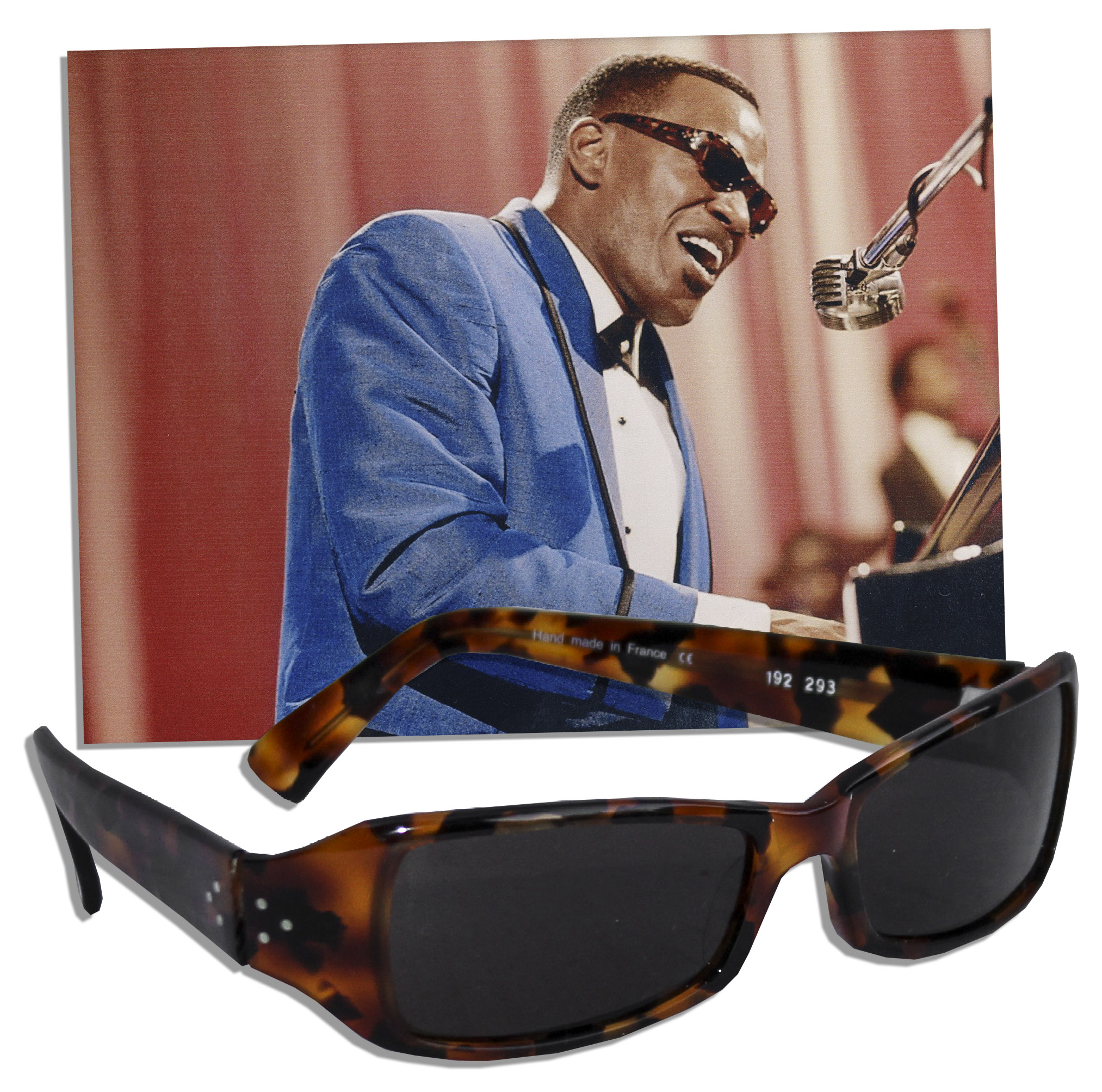 Lot Detail Jamie Foxx Worn Sunglasses as Ray Charles in ''Ray