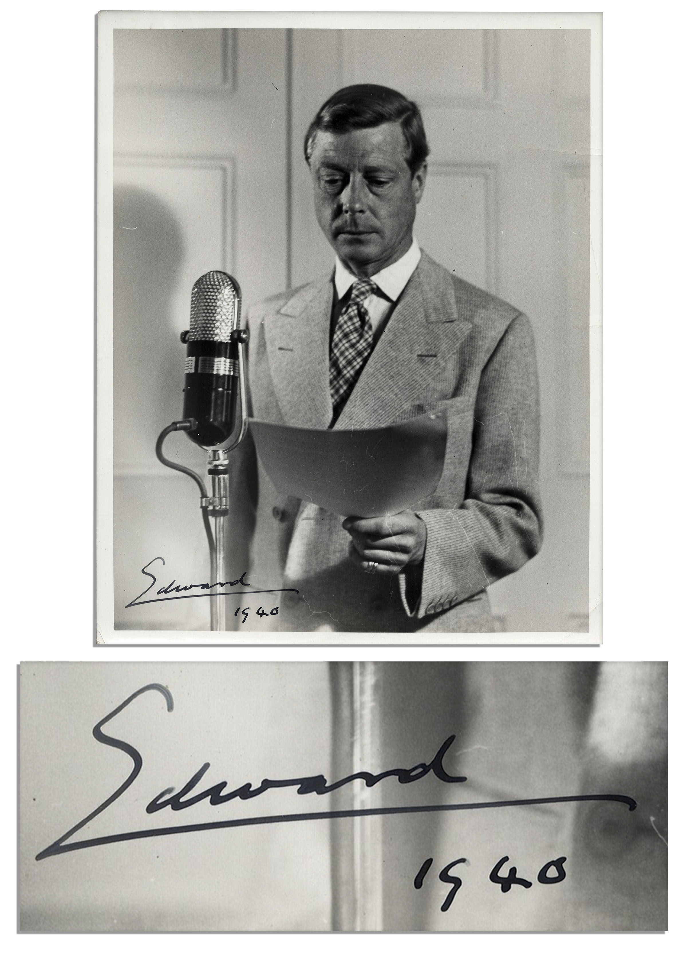 Sell Your King Edward VIII Autograph at Nate D. Sanders Auctions
