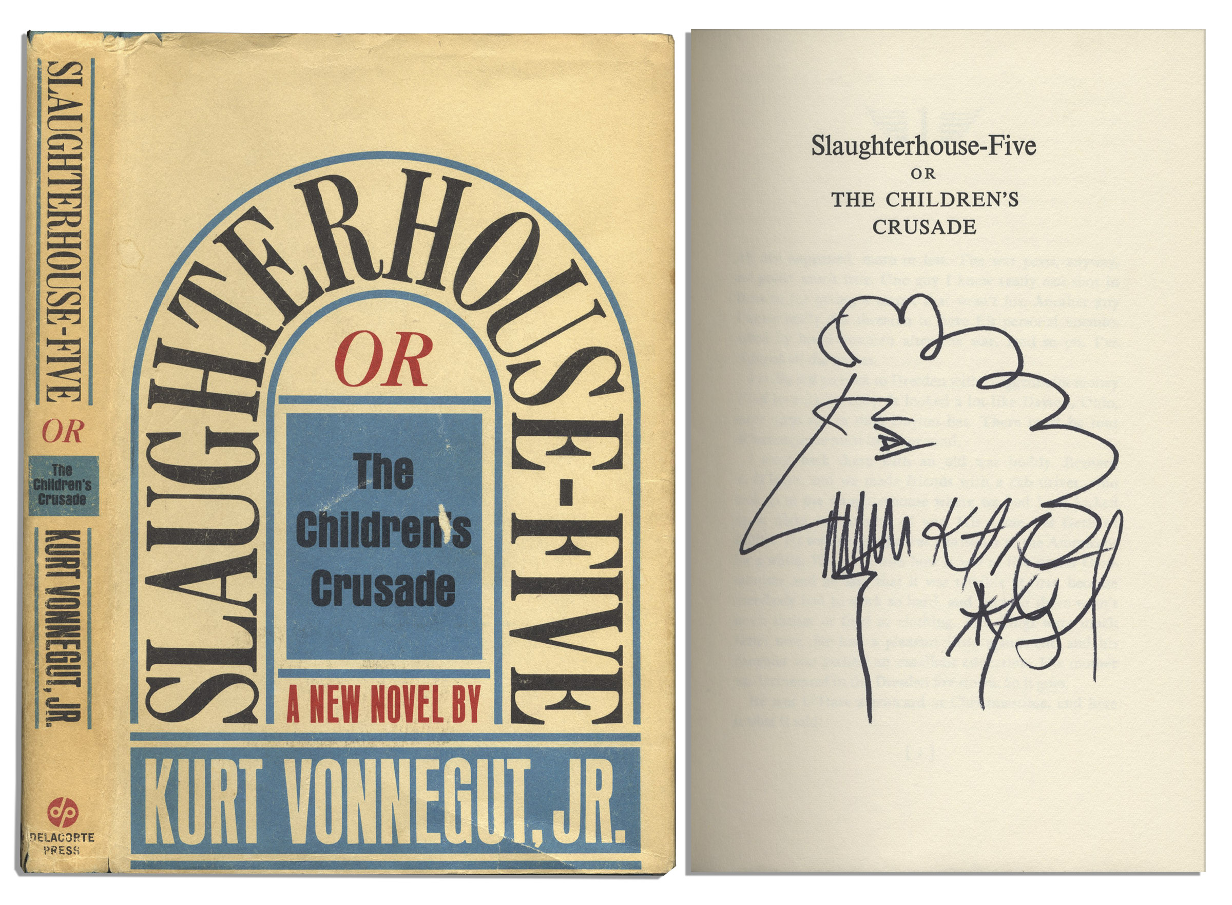 Lot Detail Kurt Vonnegut ''SlaughterhouseFive'' First Edition Signed