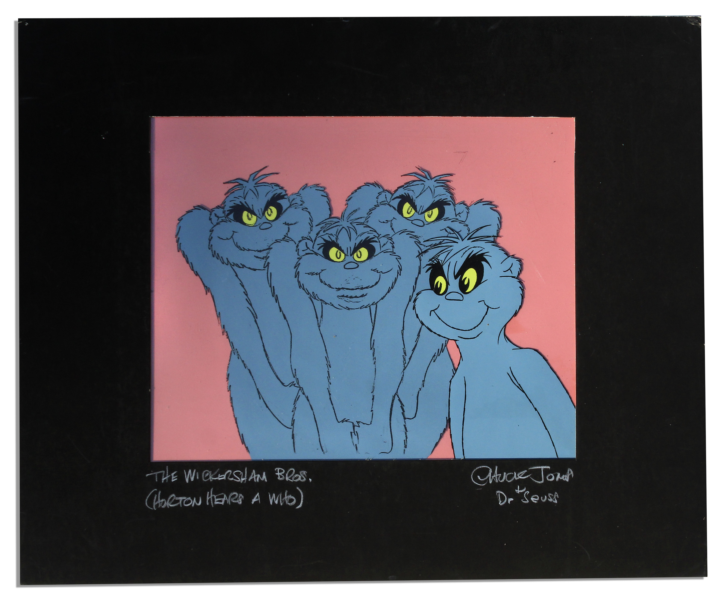 Lot Detail Ray Bradbury Personally Owned Animation Cels of the
