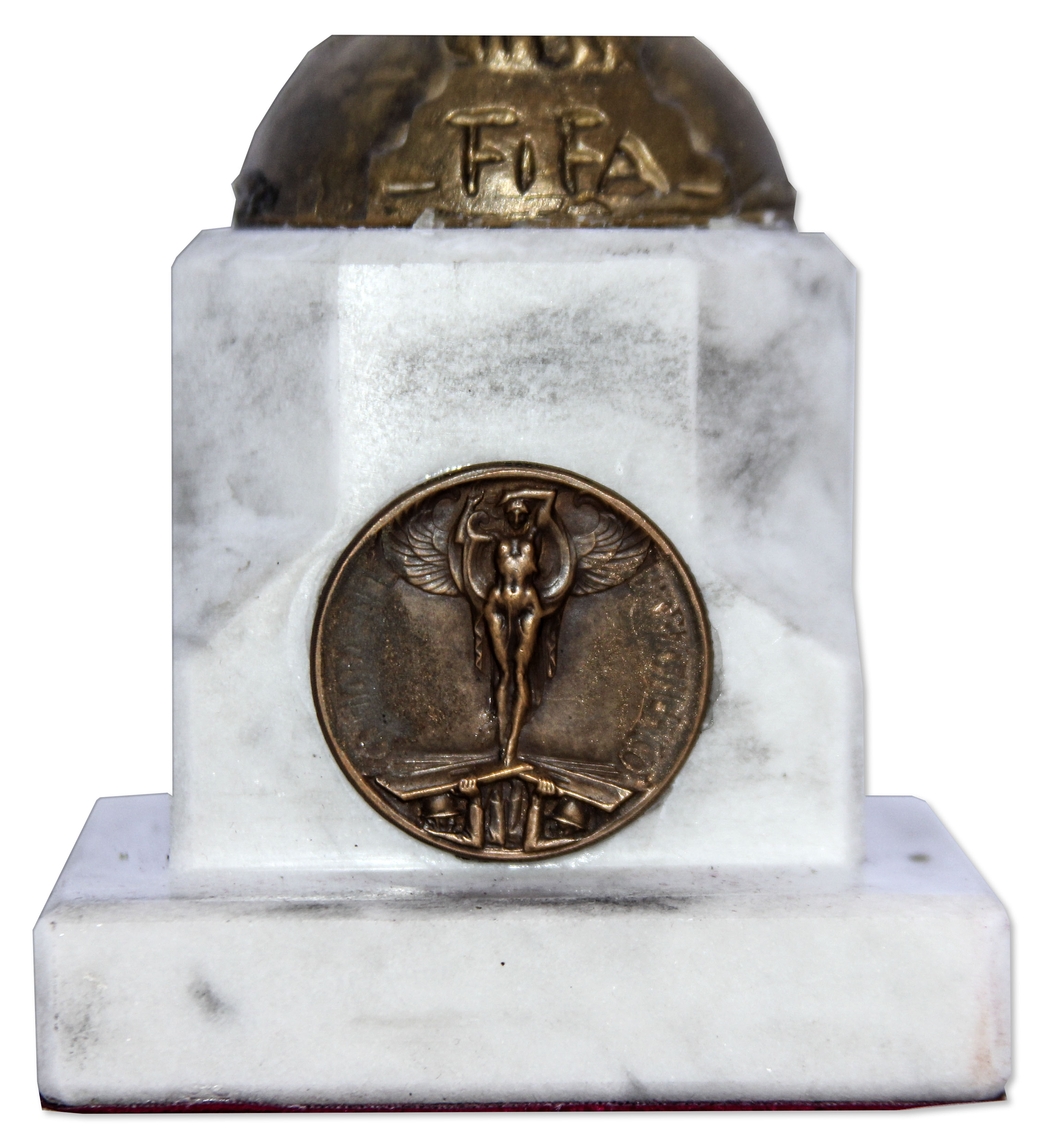 Lot Detail FIFA Jules Rimet World Cup Trophy Bestowed Upon a British