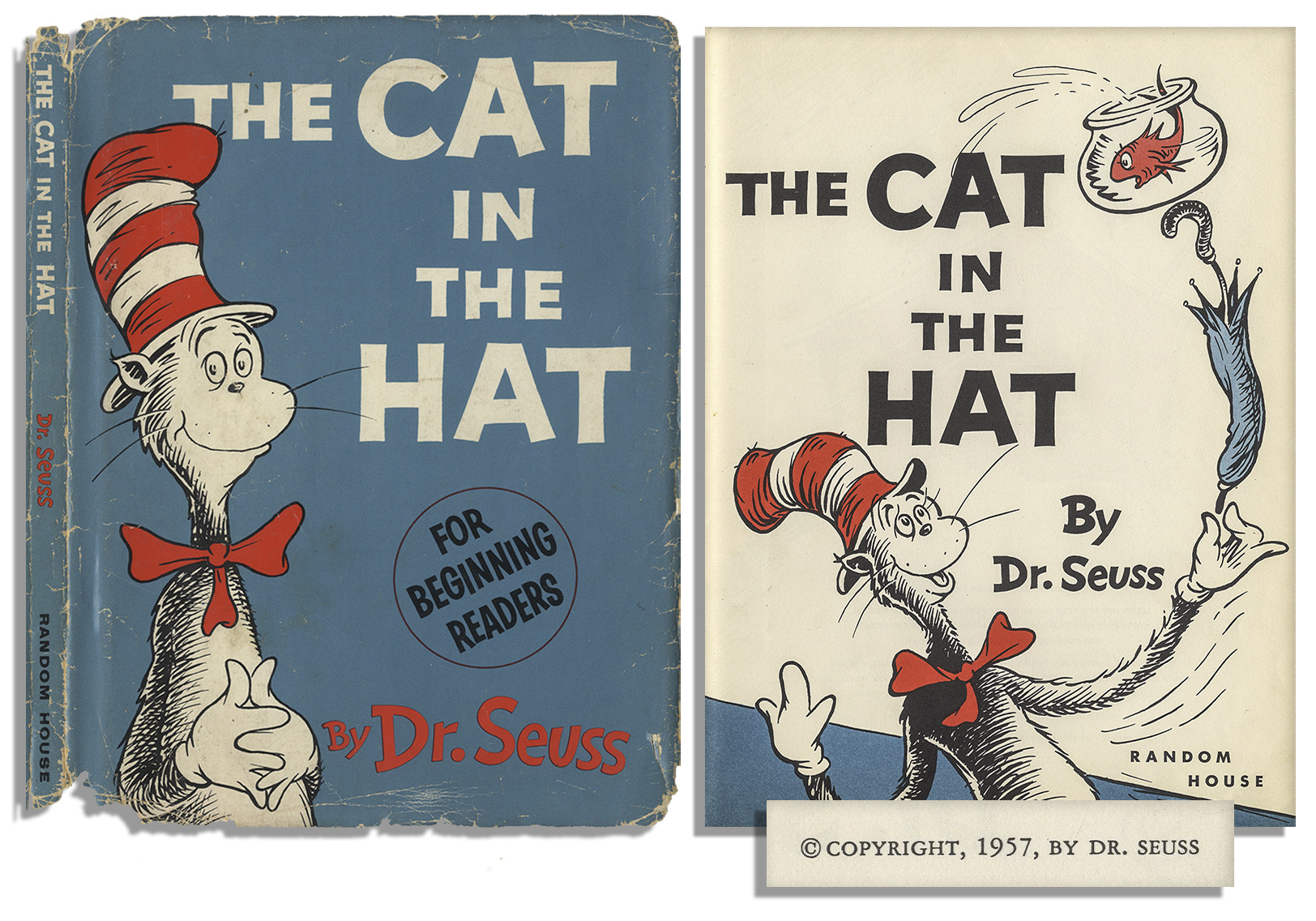 Lot Detail First Printing of Dr. Seuss' ''The Cat in The Hat''