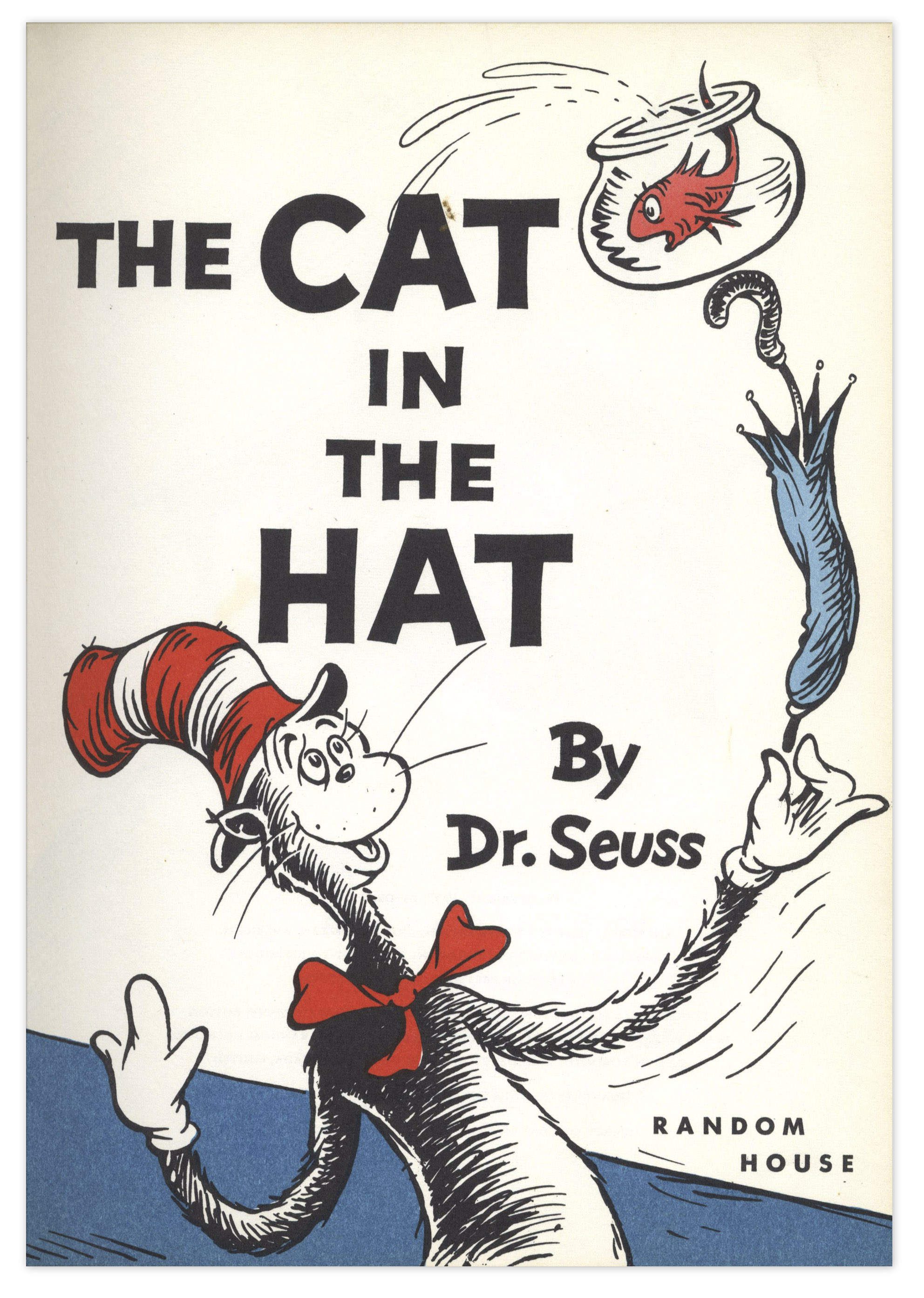 Lot Detail Dr. Seuss ''The Cat in the Hat'' Early