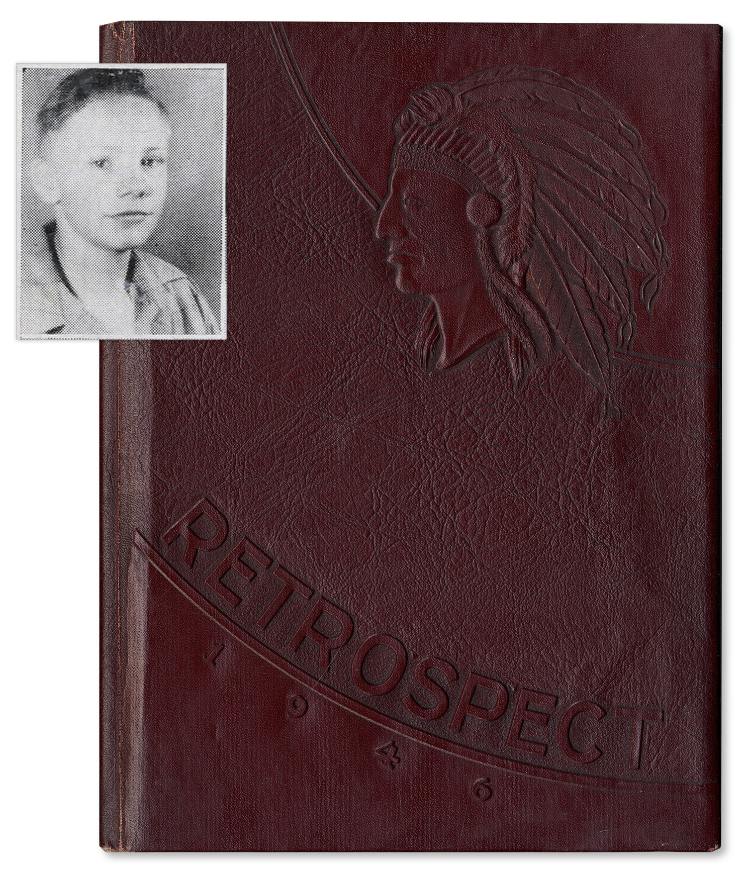 Lot Detail Neil Armstrong High School Yearbook From 1946 With 6