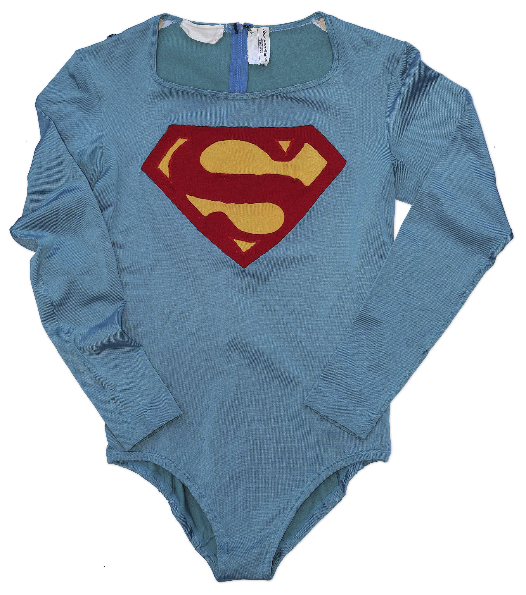 Lot Detail Superman Hero Costume Worn by Christopher Reeve in the