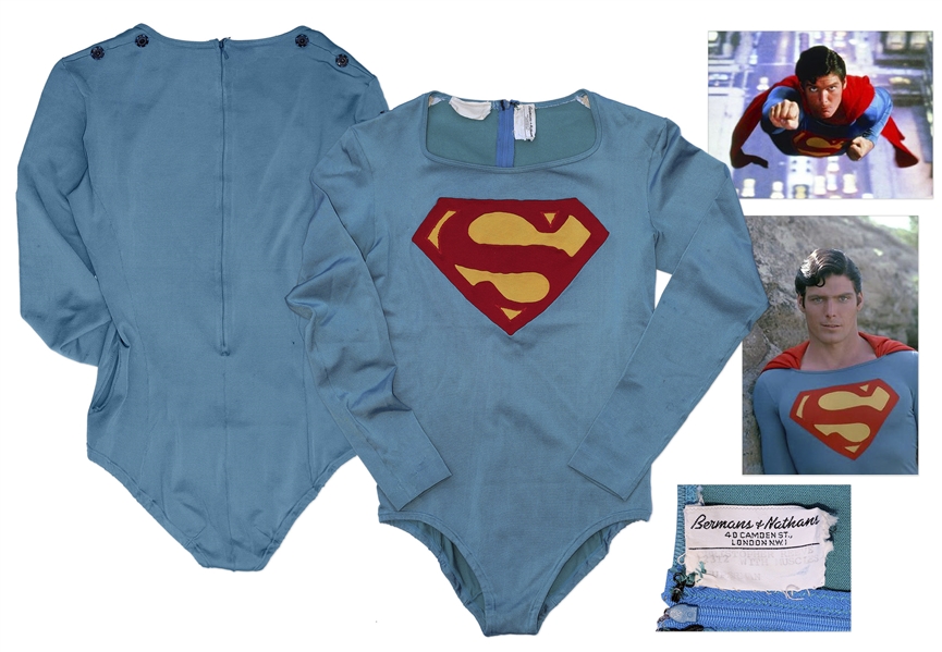 Superman Costume Auction; Worn Superman Costume Auction