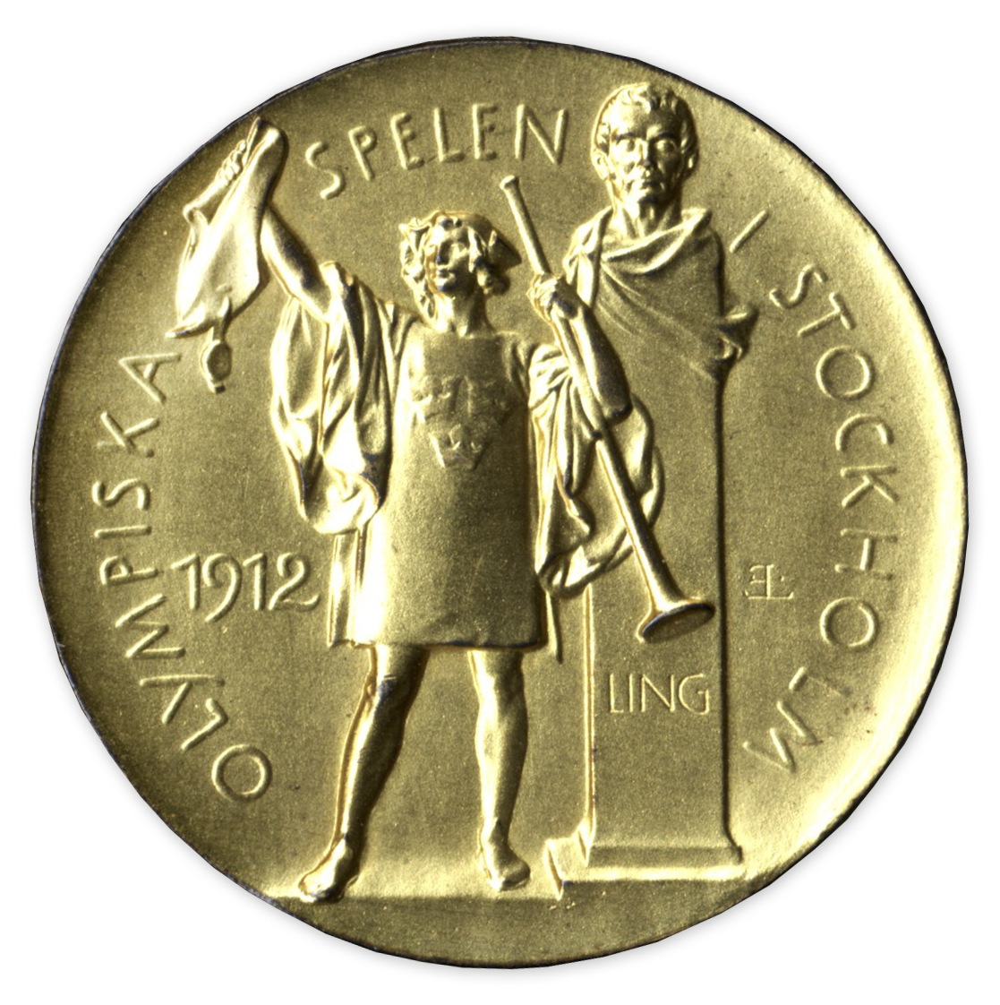 Lot Detail Gold Medal From the 1912 Summer Olympics, Held in Stockholm, Sweden