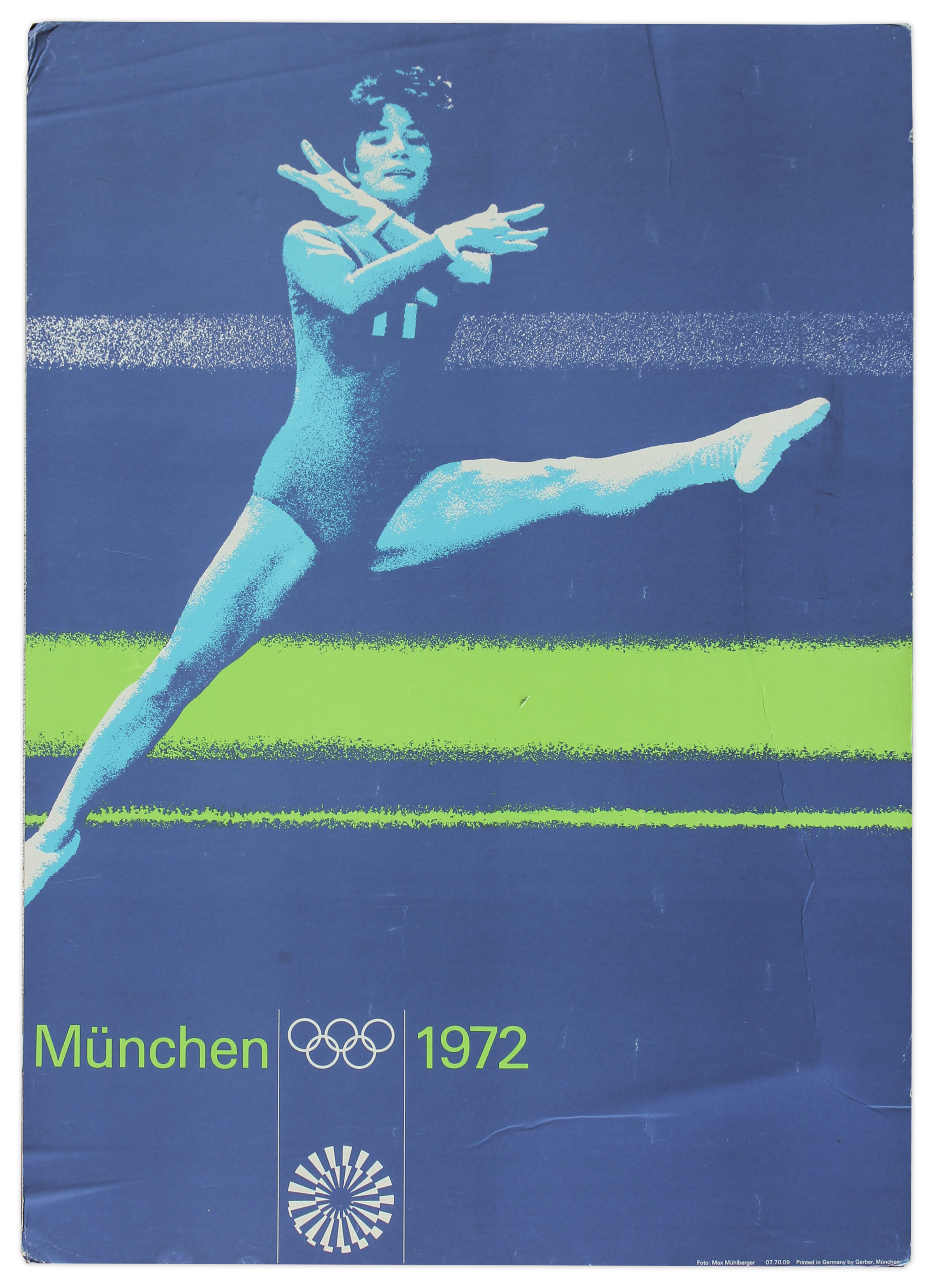 Lot Detail Gymnastics Poster From 1972 Summer Olympic Games